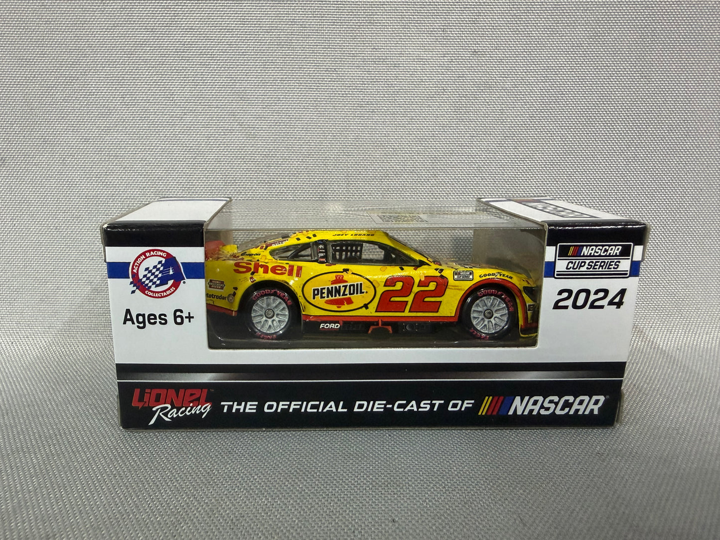 Joey Logano #22 2024 Wilkesboro All Star Win Shell Penzoil Nascar 1/64 Diecast