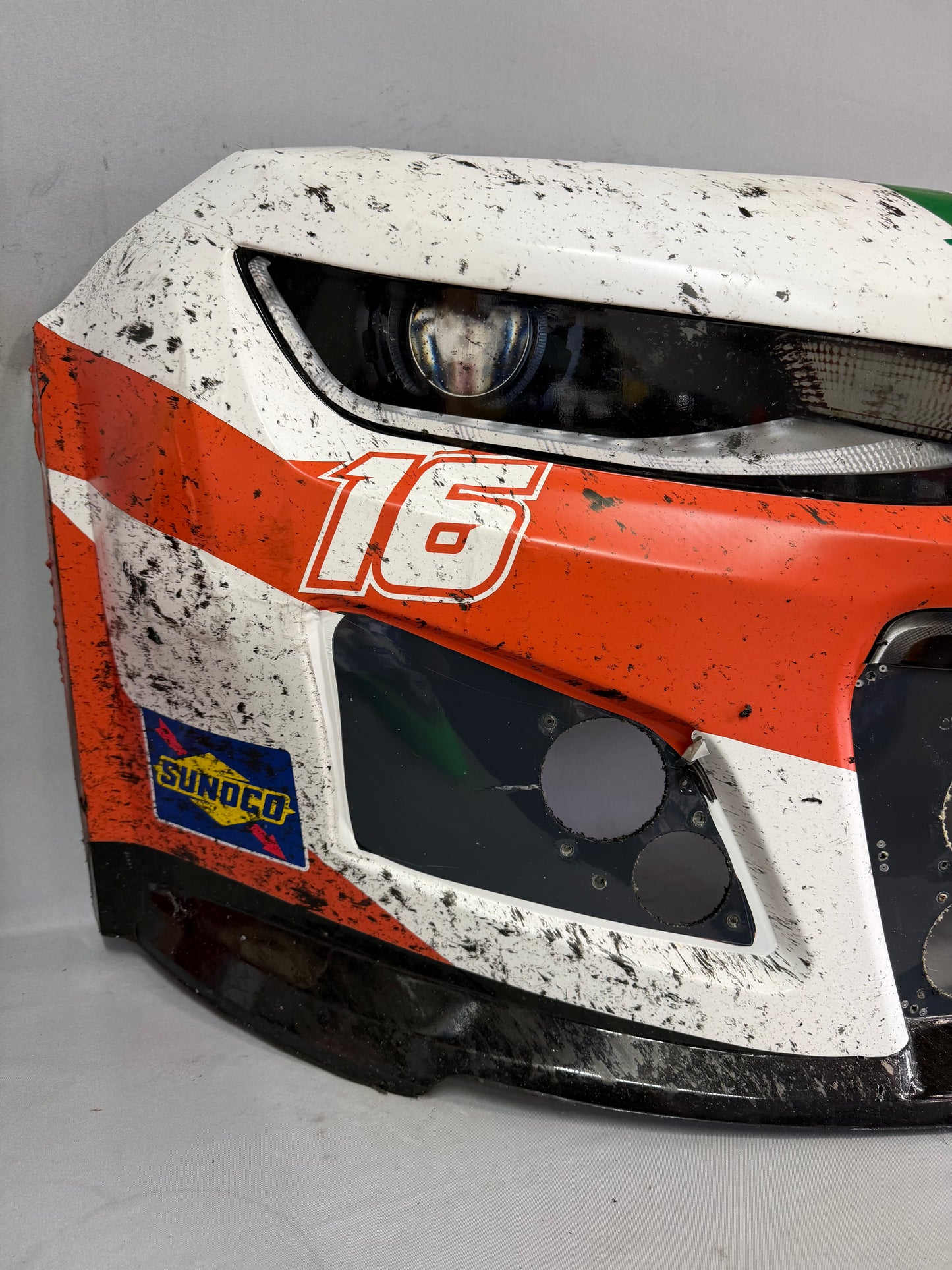 AJ Allmendinger #16 2025 New Hampshire Campers Inn RV Nascar Front Nose