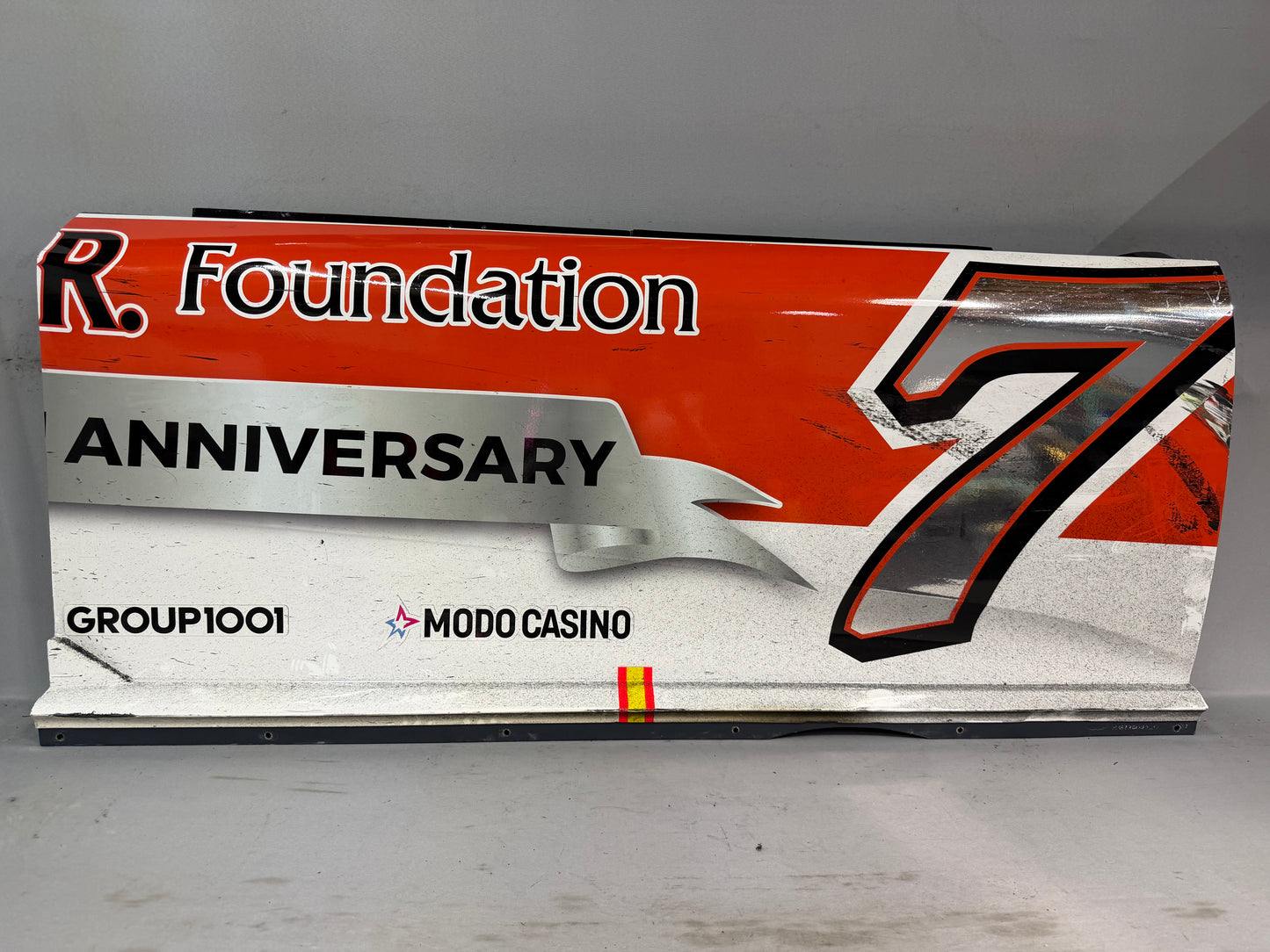 Daniel Suarez #7 2026 New Hampshire Cal Ripken Jr Foundation Nascar Door Panel
