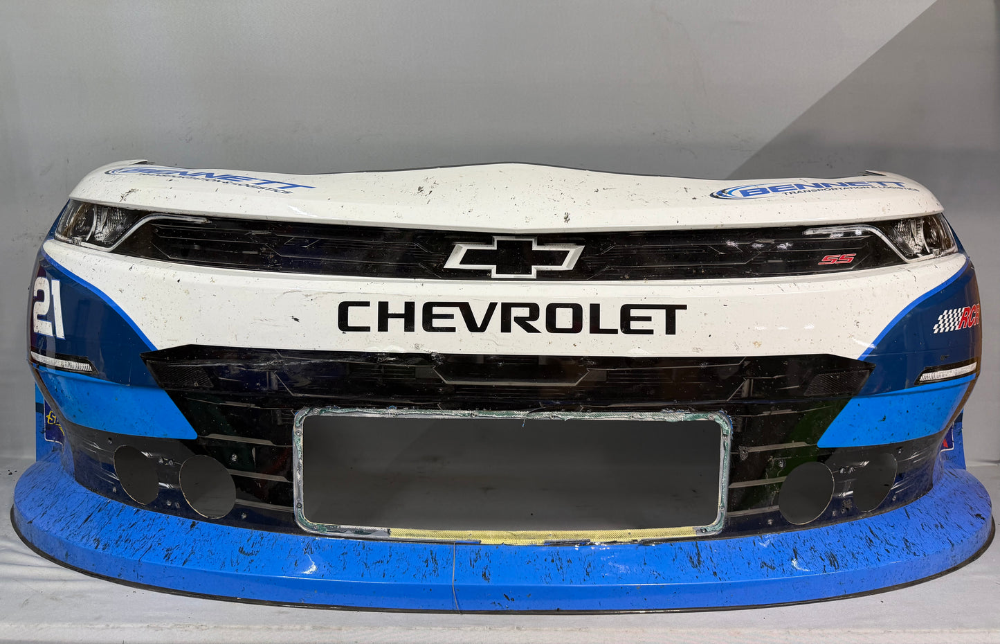 Austin Hill #21 2025 WWTR Gateway Bennett Transportation Nascar Front Nose