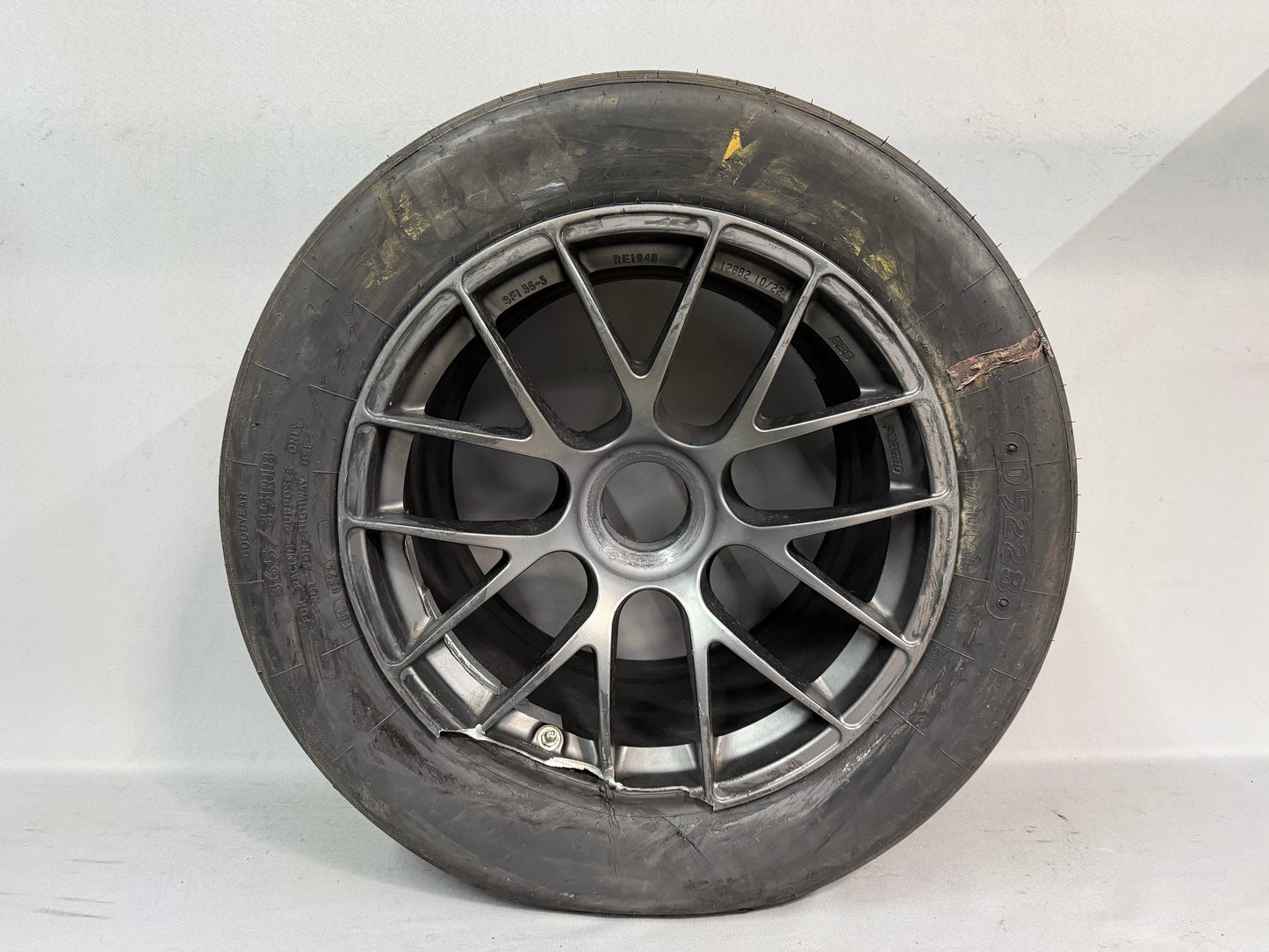 David Starr #66 2025 Atlanta Nascar Next Gen Tire and Rim