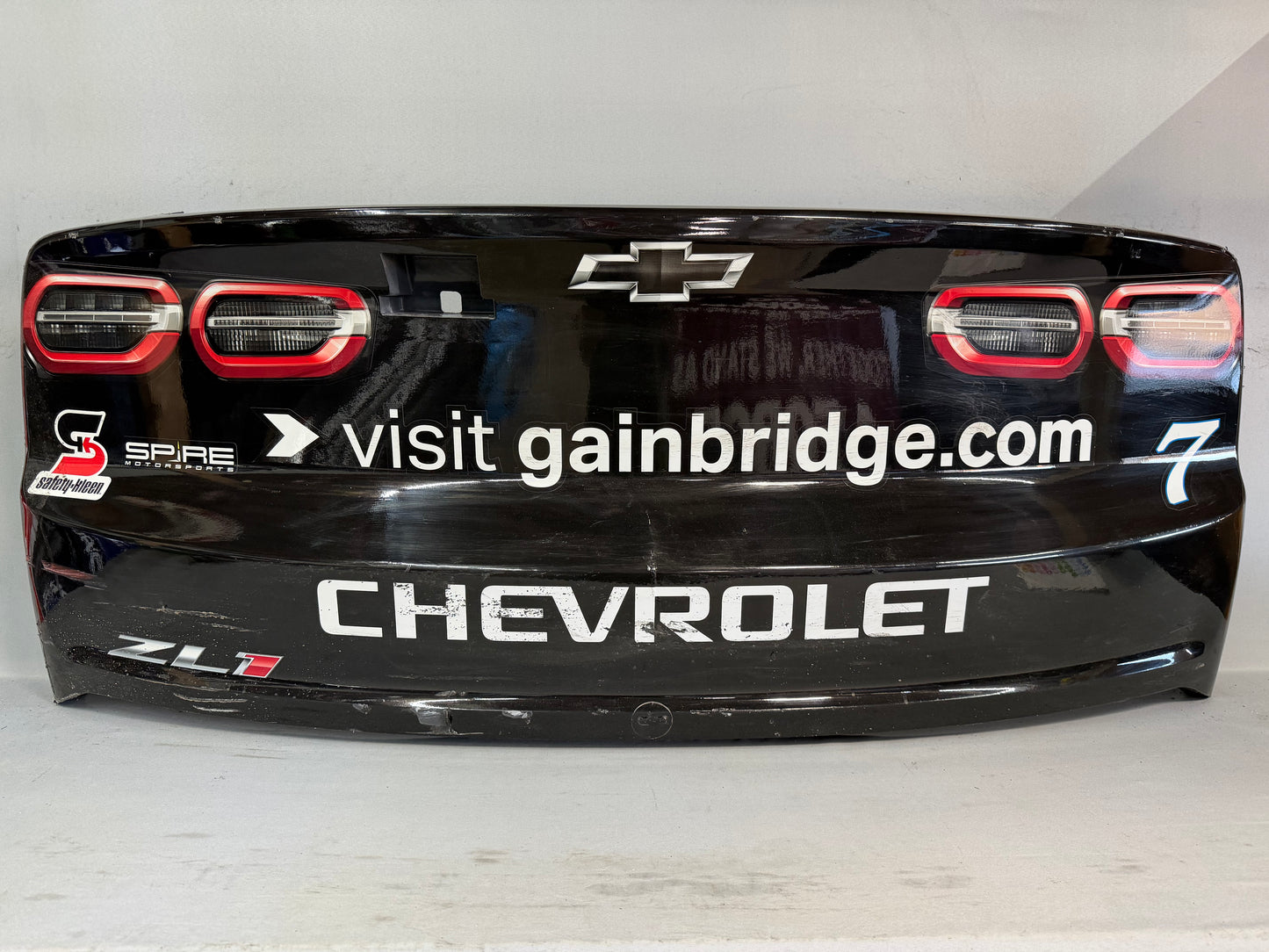 Justin Haley #7 2025 Phoenix Gainbridge Nascar Rear Bumper