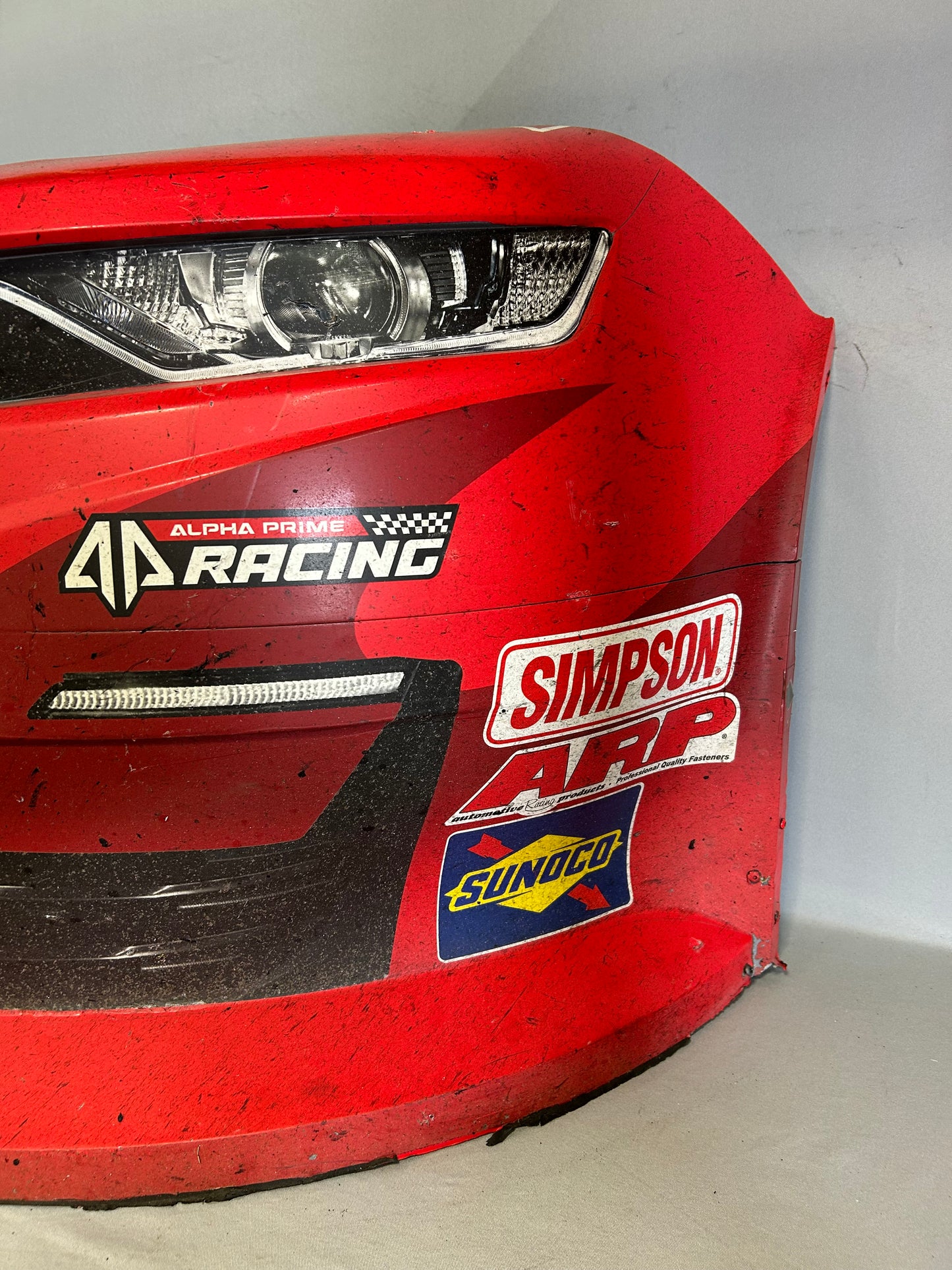 Brennan Poole #44 2025 Frontline Fire Nascar Front Nose