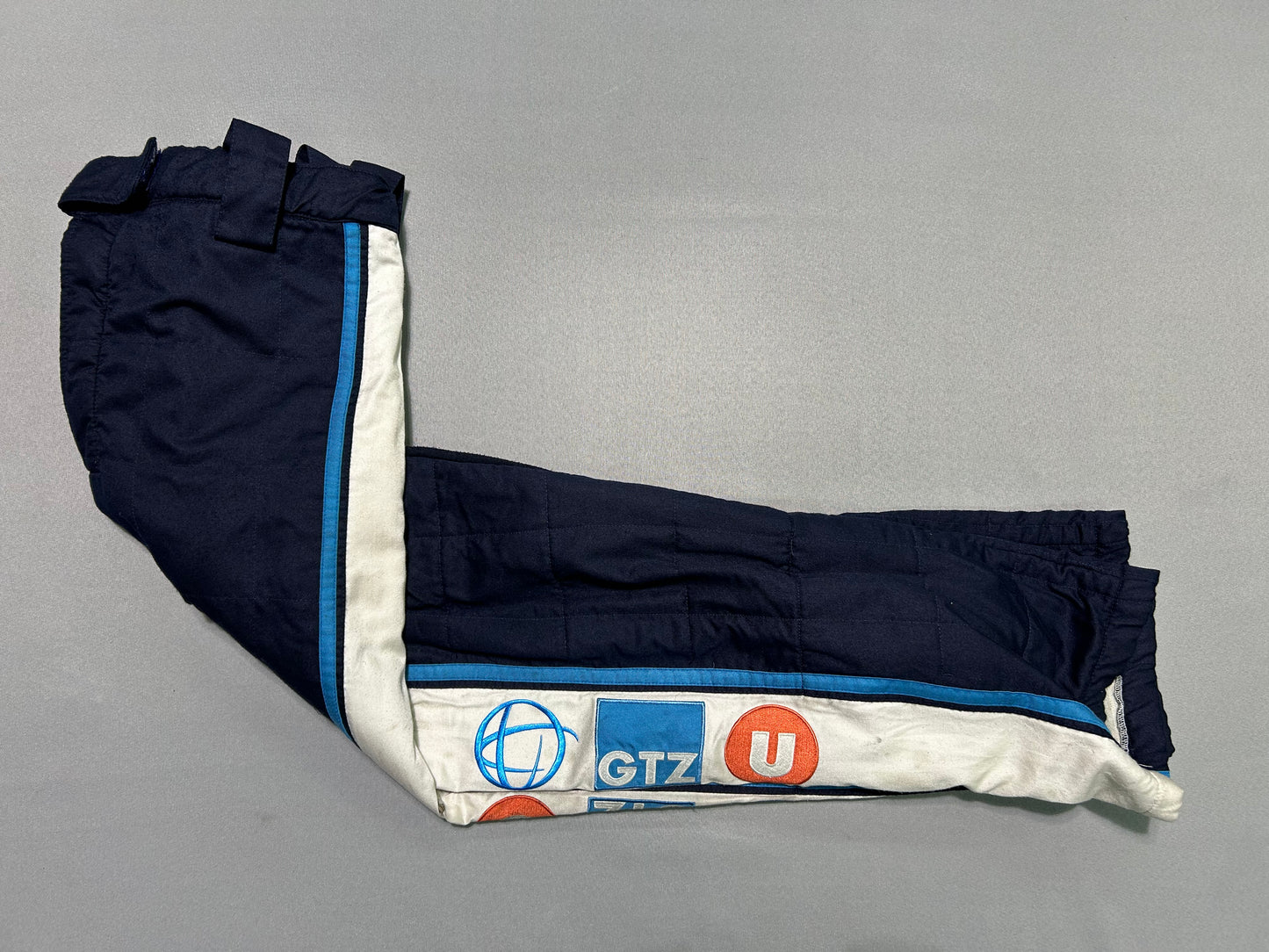 Dean Thompson #40 2022 WWEX Globaltranz Nascar 2 Piece Crew Firesuit C-46 W-40 L-32