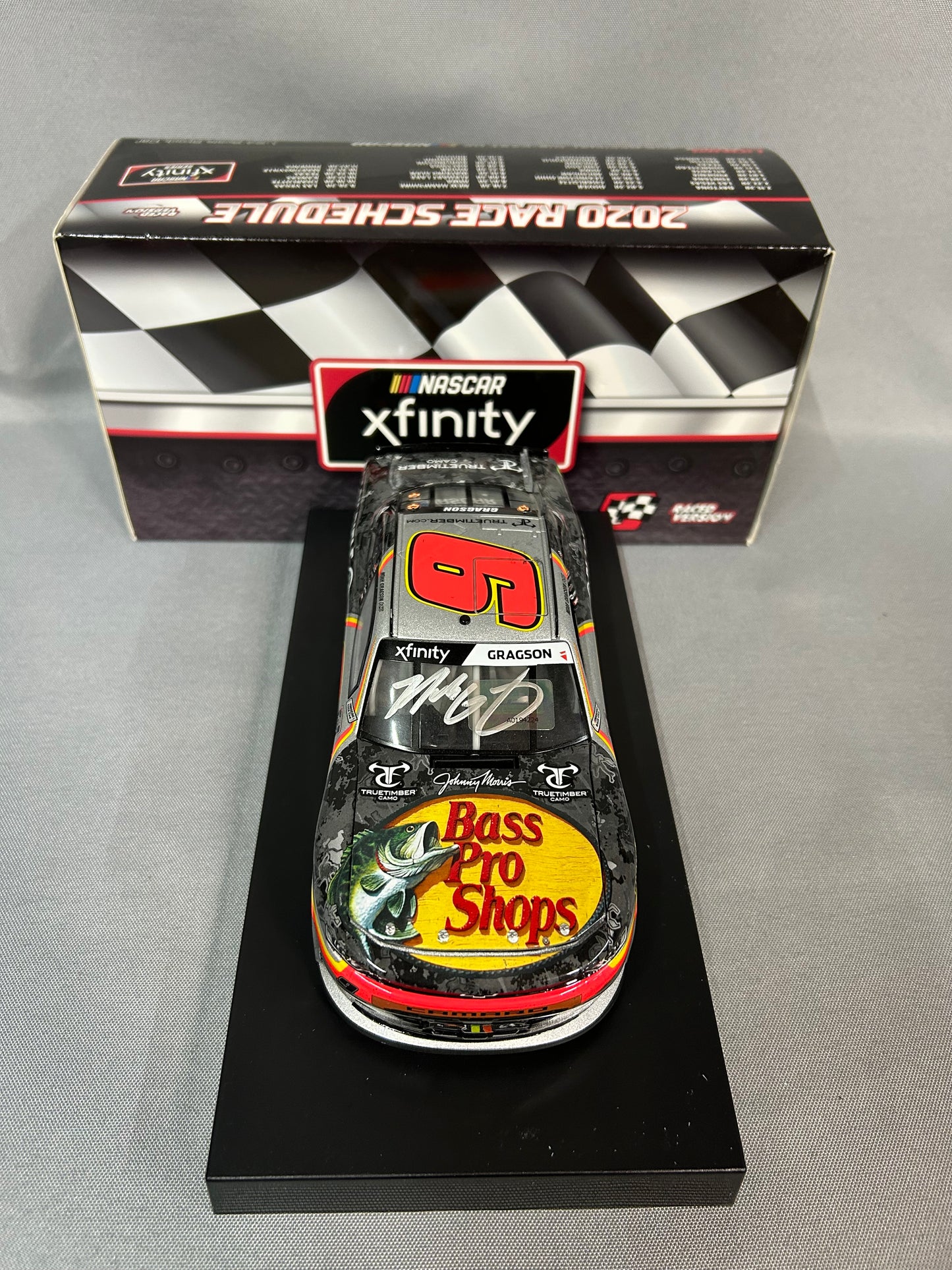 Noah Gragson #9 2020 Autographed Bass Pro Daytona Win Nascar Diecast