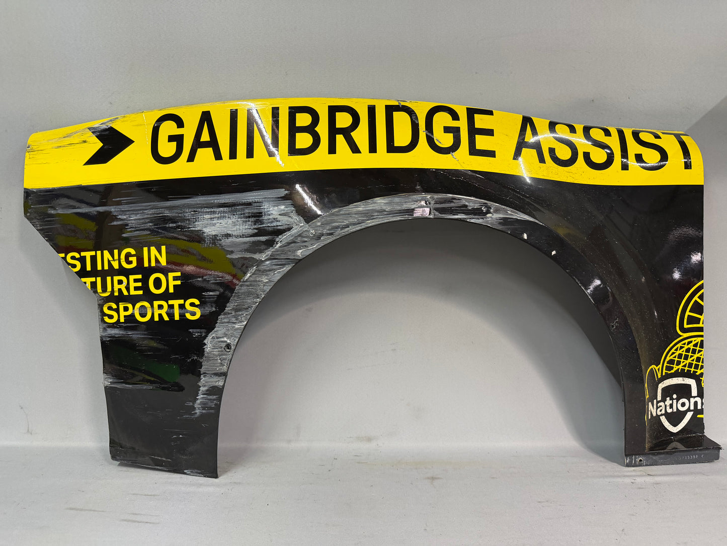 Justin Haley #7 2025 Talladega Gainbridge Assists Nascar Quarter Panel