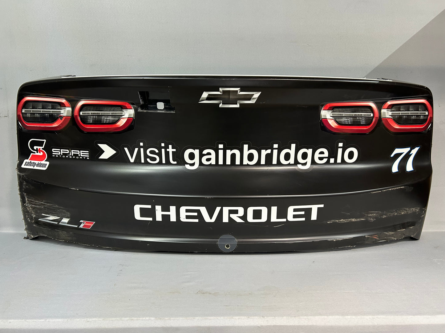 Michael McDowell #71 2025 COTA Gainbridge Nascar Rear Bumper