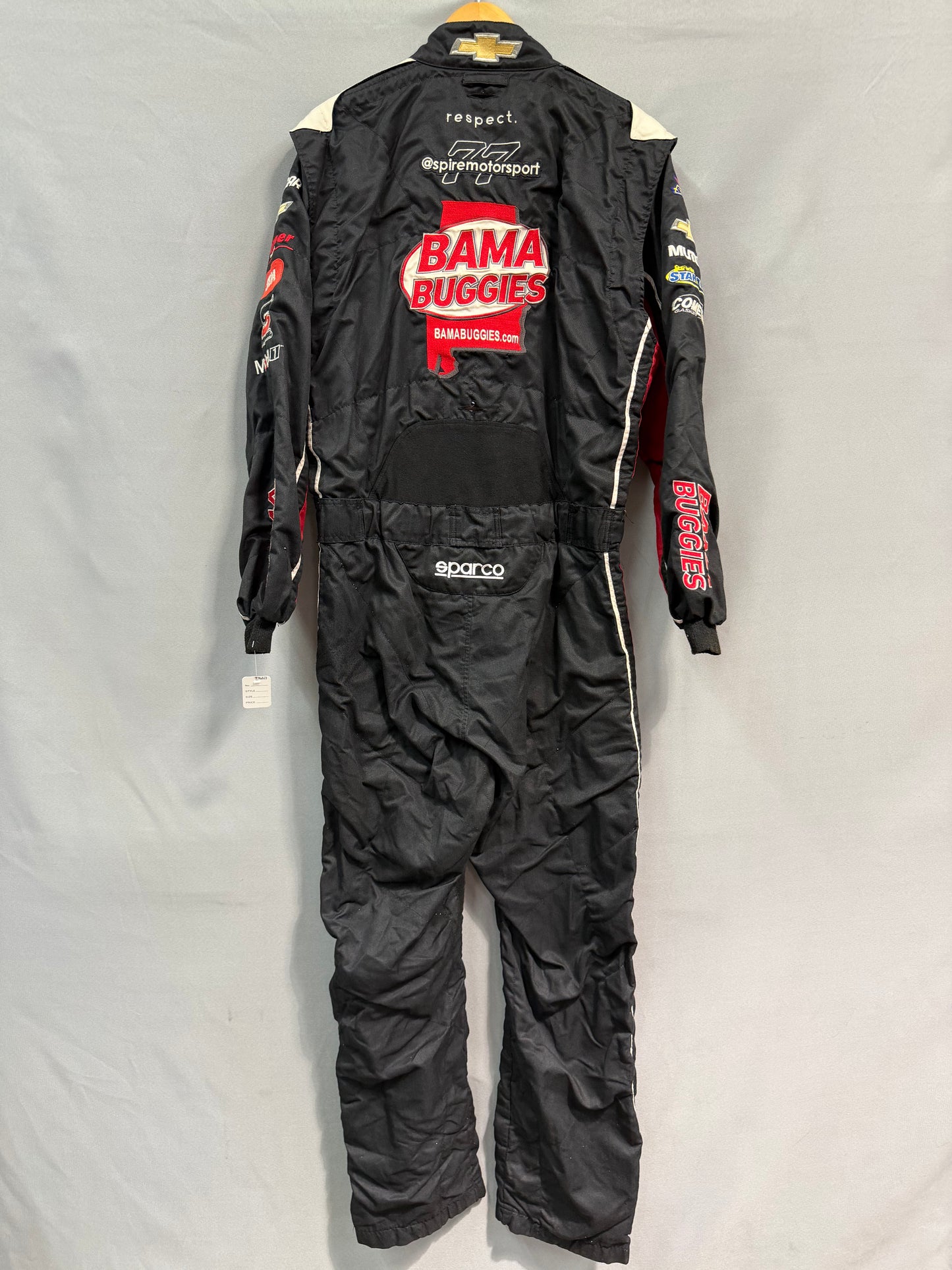 Chase Purdy #77 2024 Bama Buggies Nascar Crew Firesuit C-46 W-42 L-32
