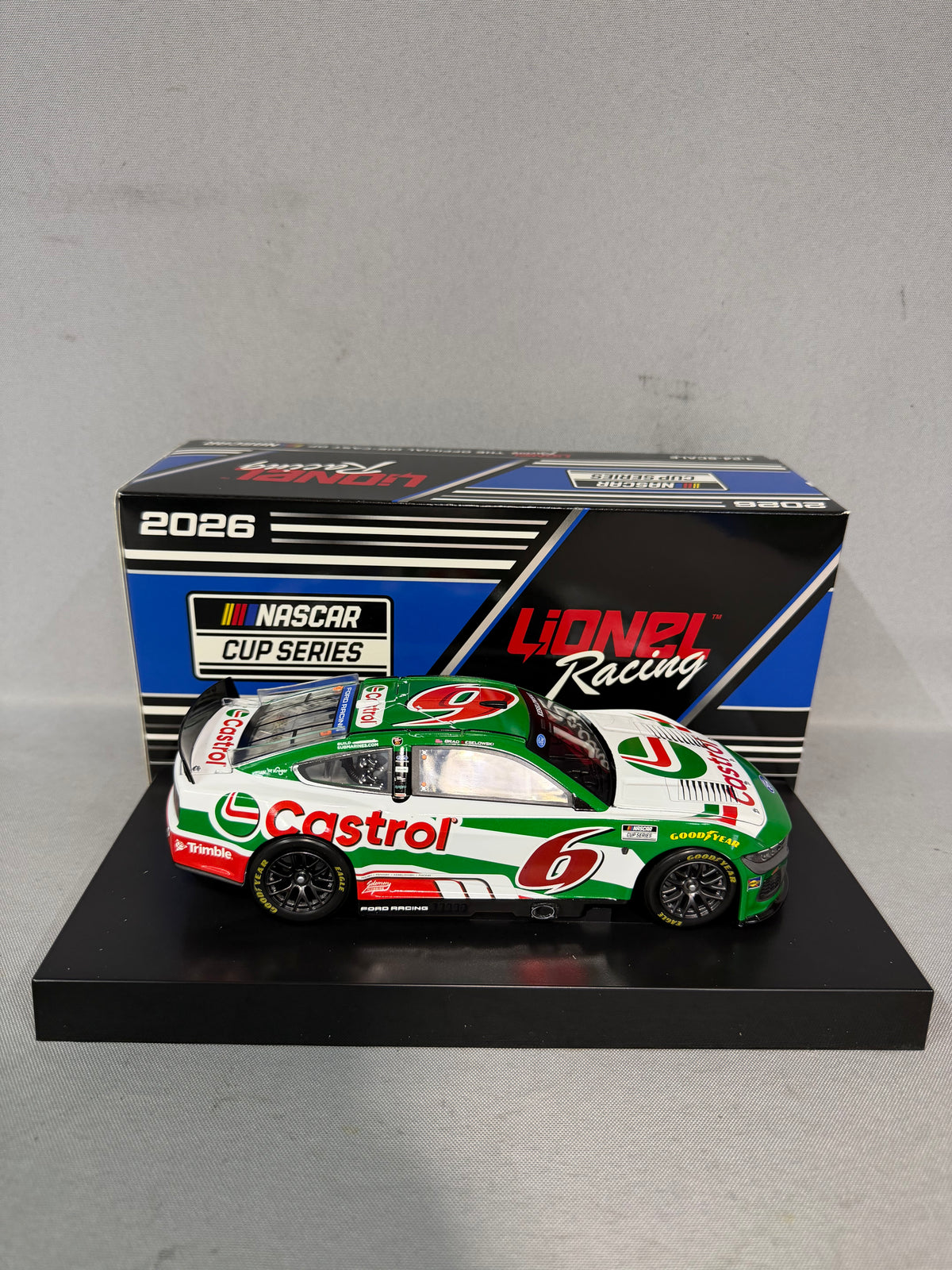 Brad Keselowski #6 2026 Castrol Tribute Nascar Diecast