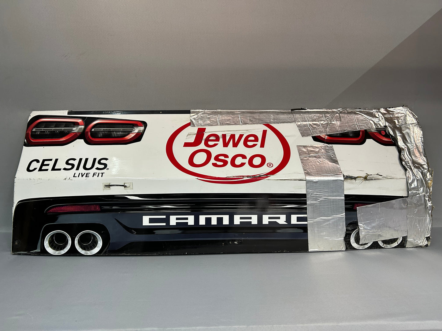 AJ Allmendinger #16 2024 Celsius Jewel Osco Nascar Rear Bumper