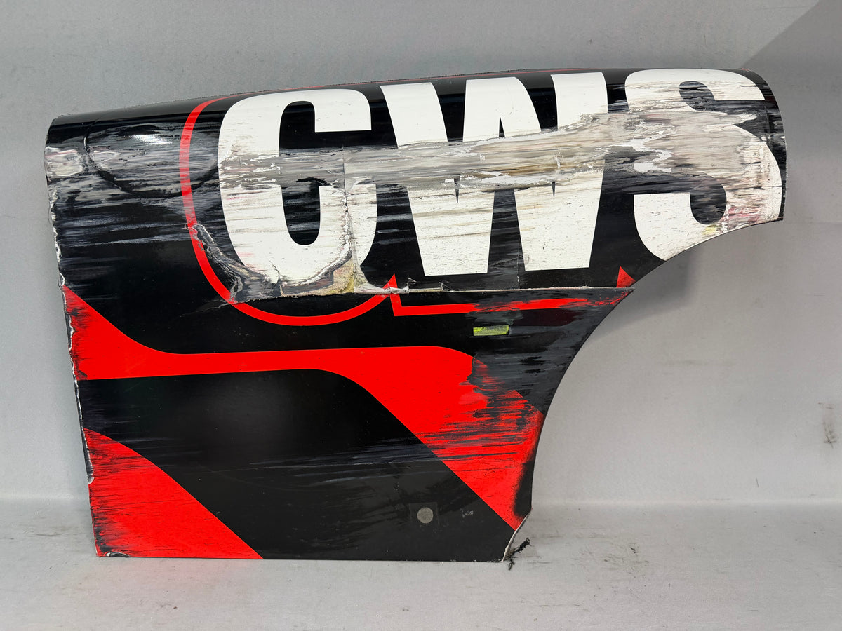 Brennan Poole #44 2026 Darlington 2 Macc Door Systems Nascar Partial Quarter Panel