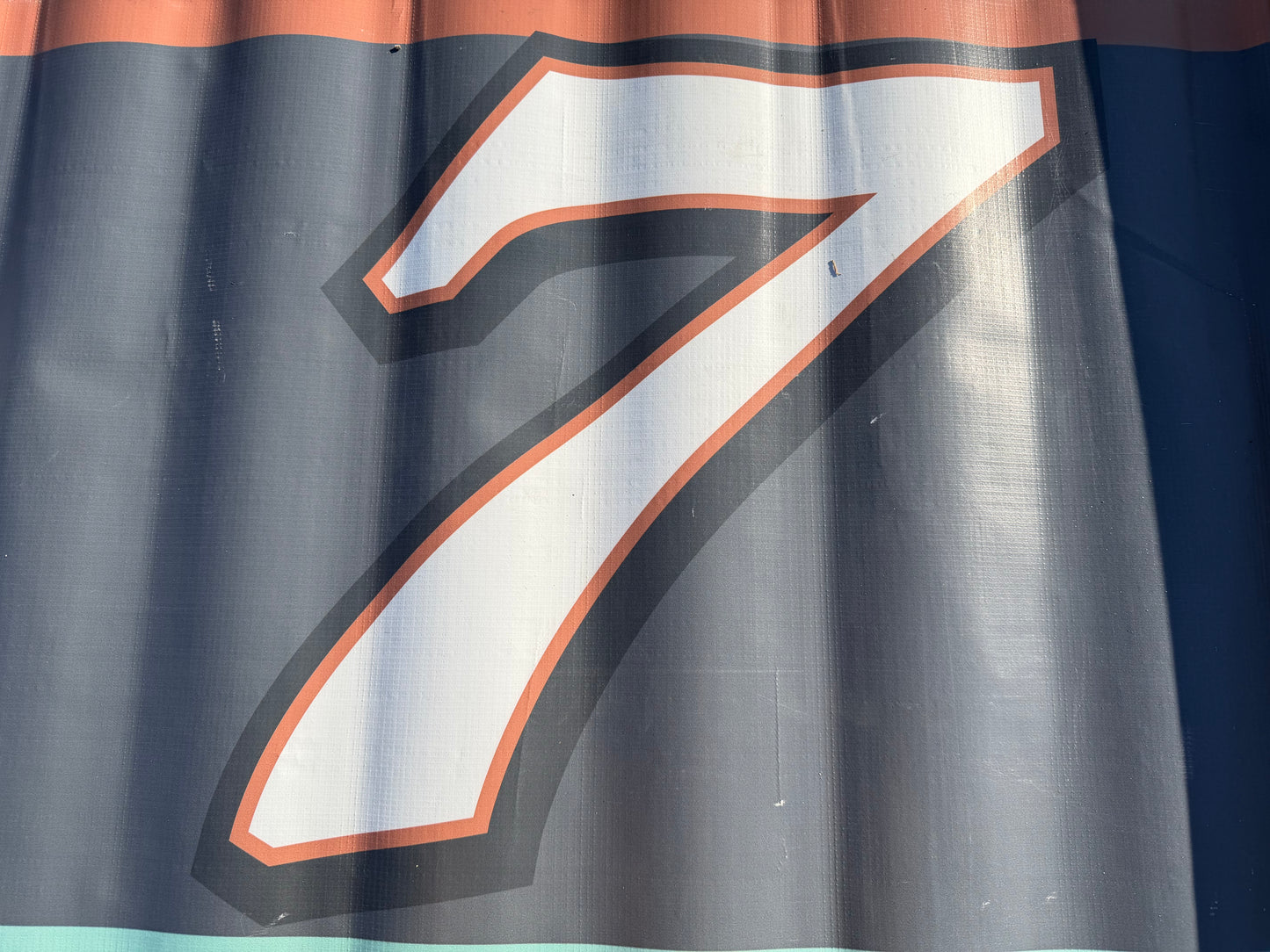Kyle Busch #7 2024 Atlanta Win Group 1001 Nascar Pit Wall Banner