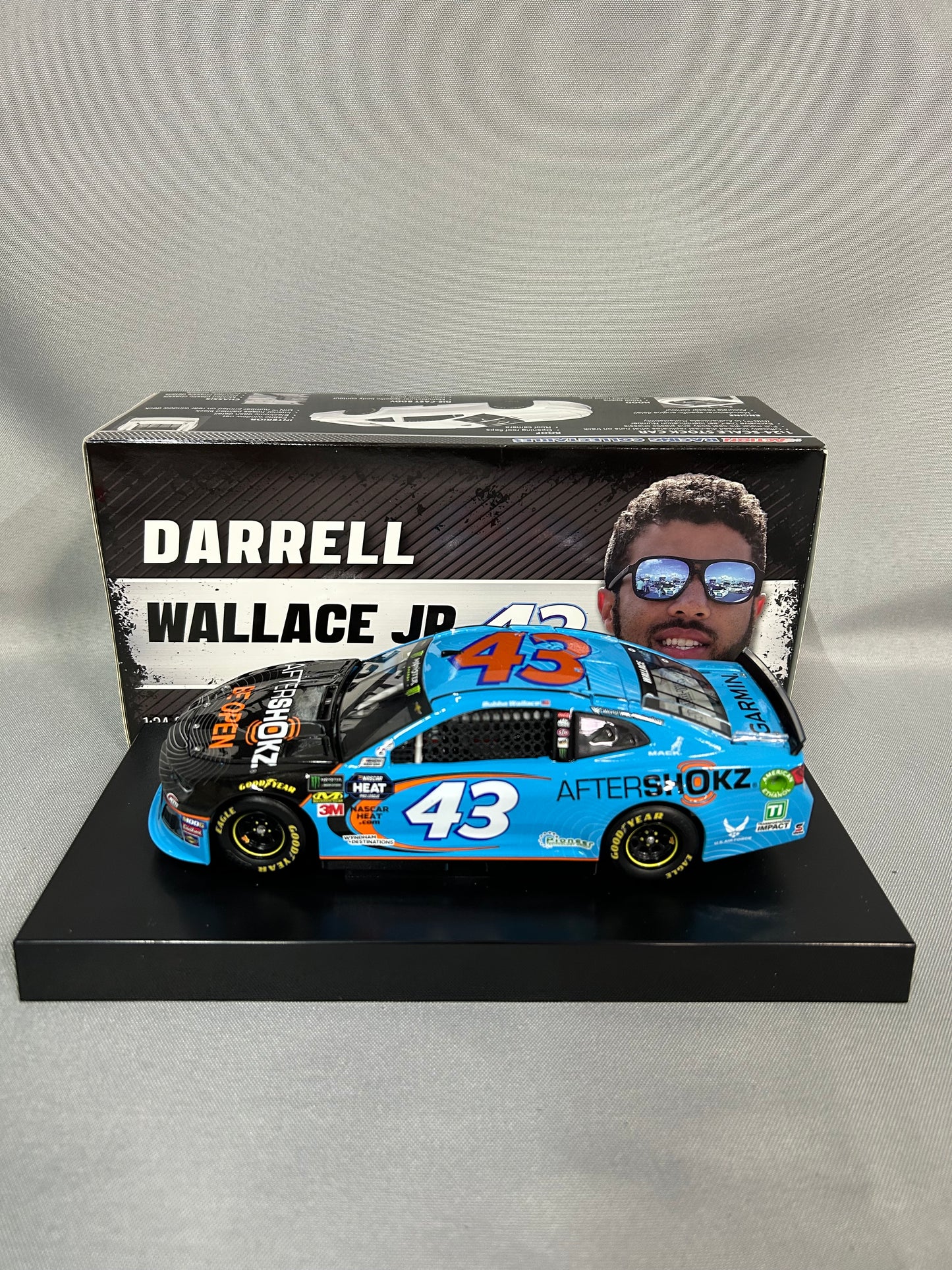 Bubba Wallace #43 2019 Aftershokz Nascar Diecast