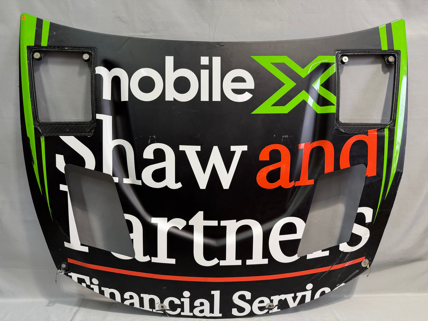 Will Brown #13 2025 Chicago Mobile X Shaw and Partners Nascar Hood