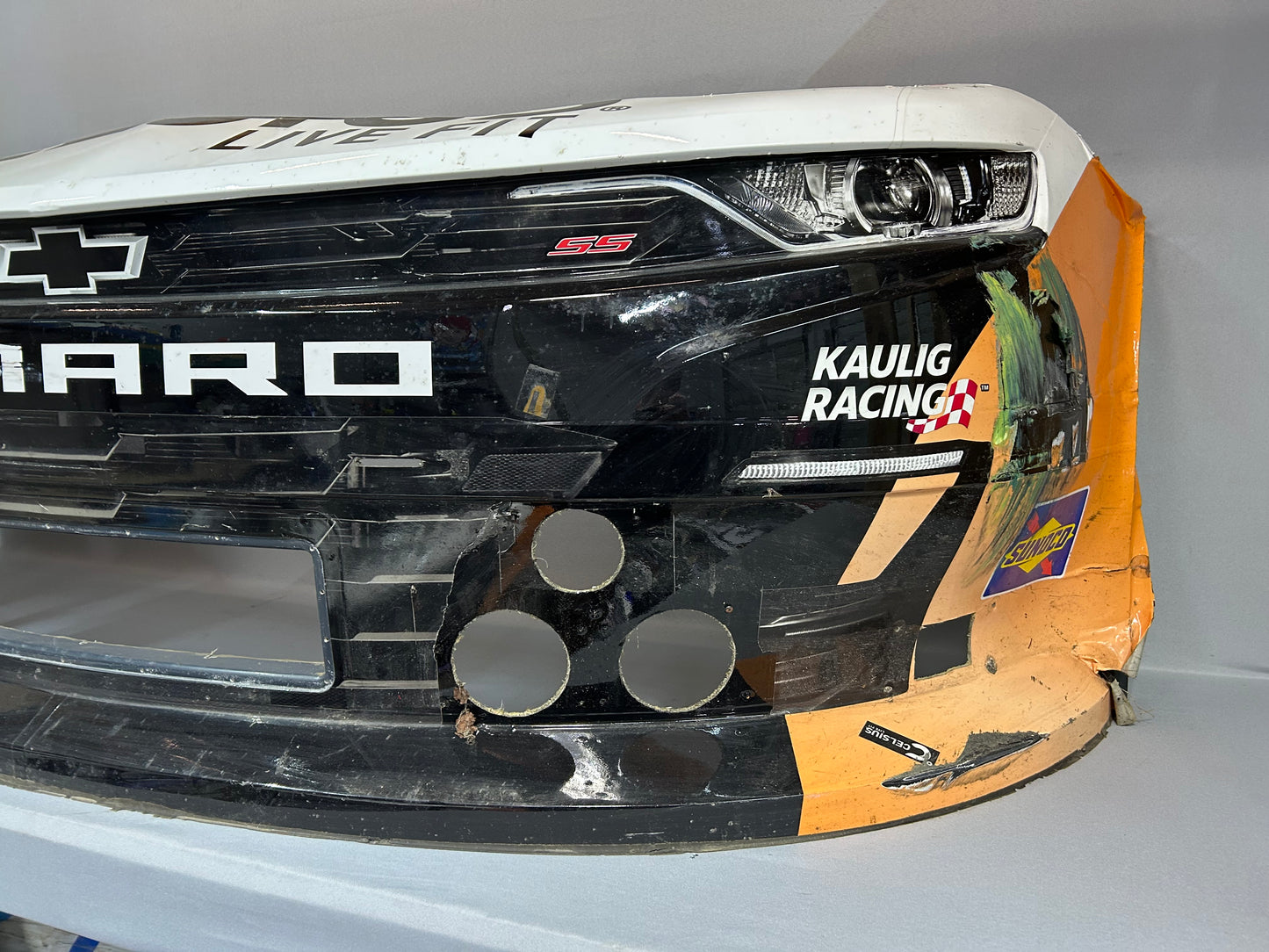 AJ Allmendinger #16 2024 Celsius Live Fit Nascar Front Nose