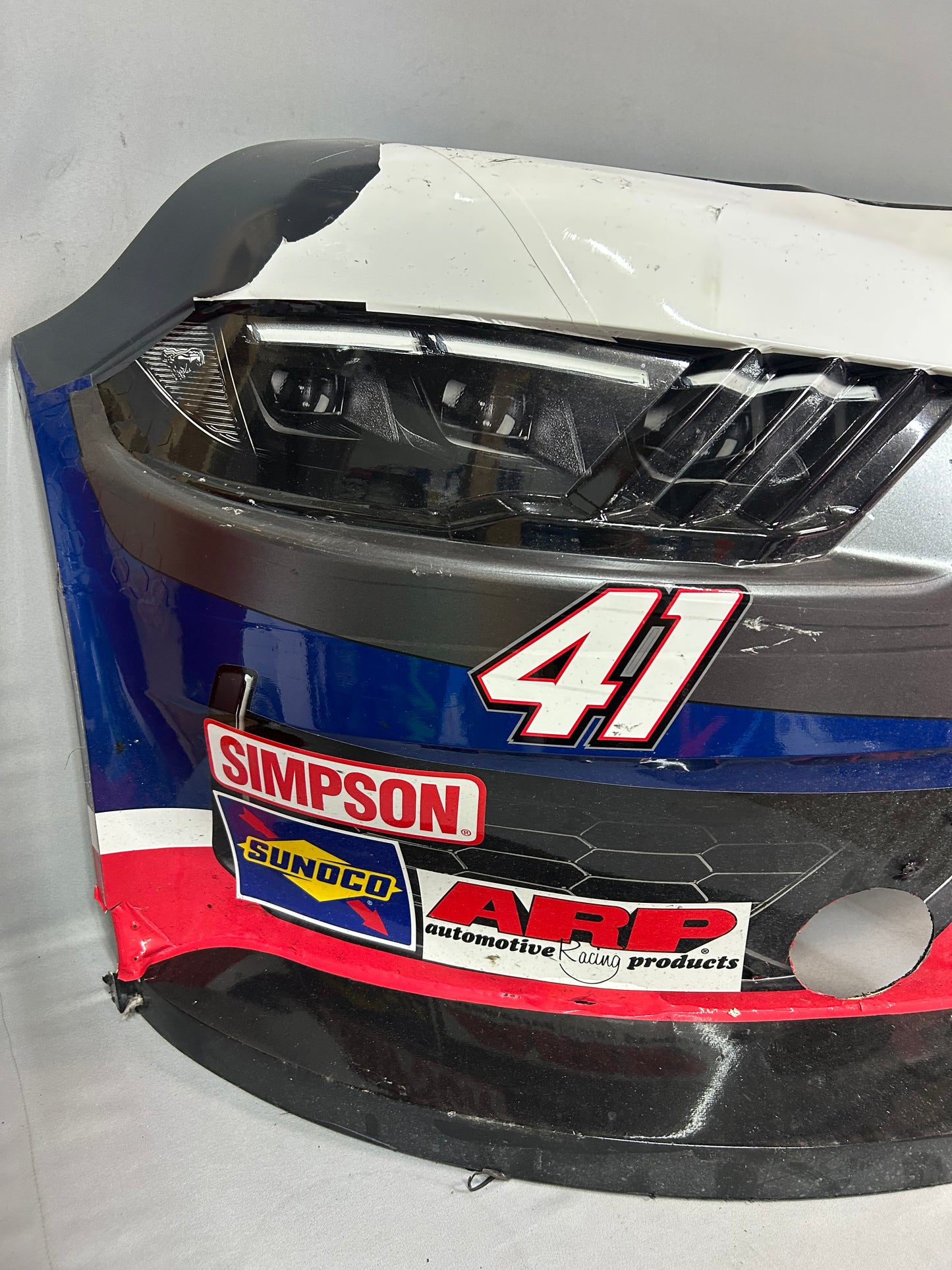 Sam Mayer #41 2025 Chicago Audible Nascar Front Nose