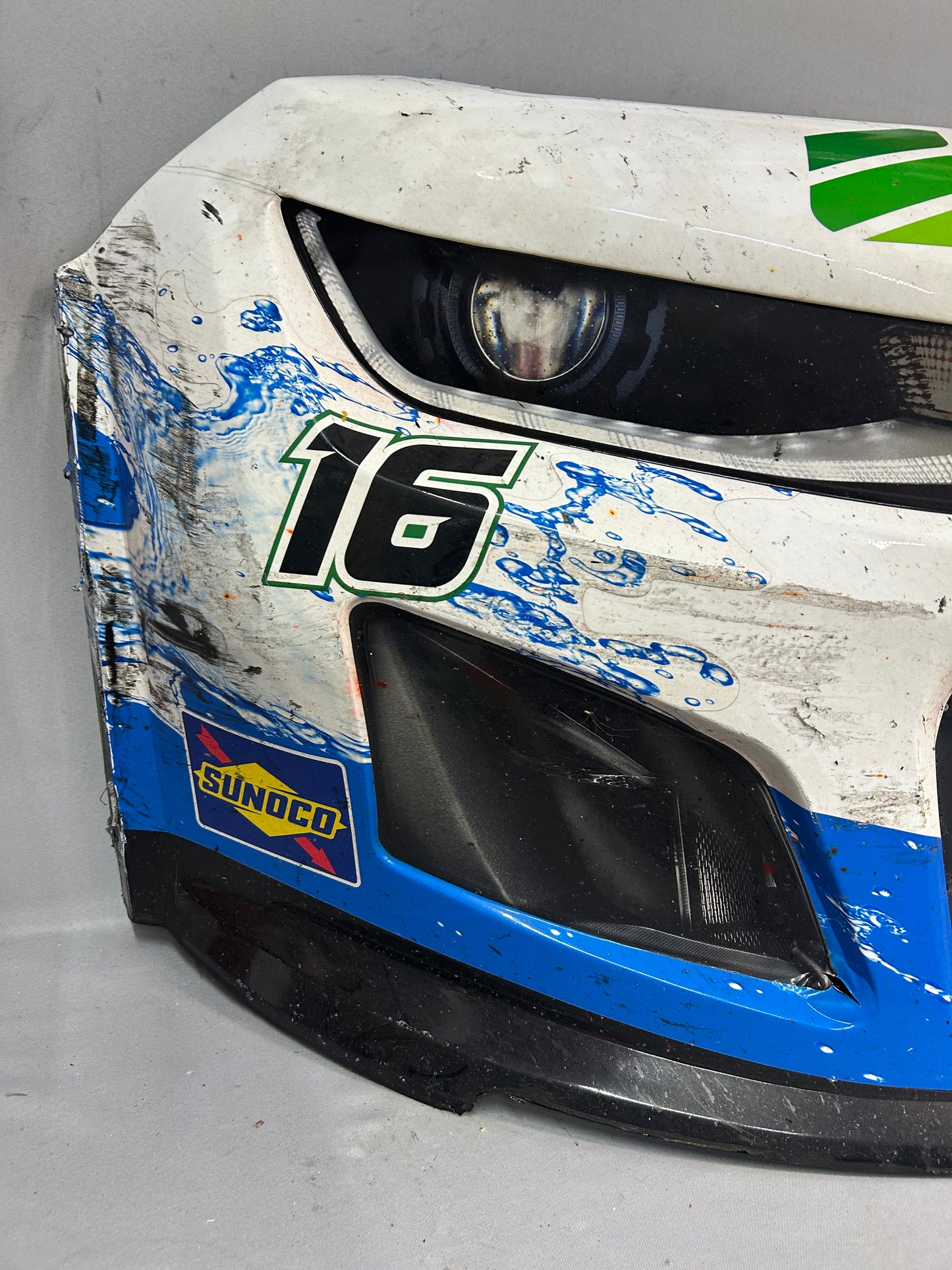 AJ Allmendinger #16 2025 Mexico City Leaf Filter Nascar Front Nose