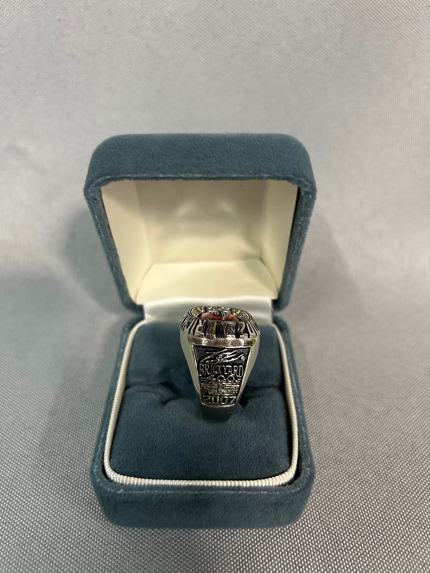Tony Stewart #20 2007 Indianapolis Home Depot Brickyard 400 Winner Nascar Ring