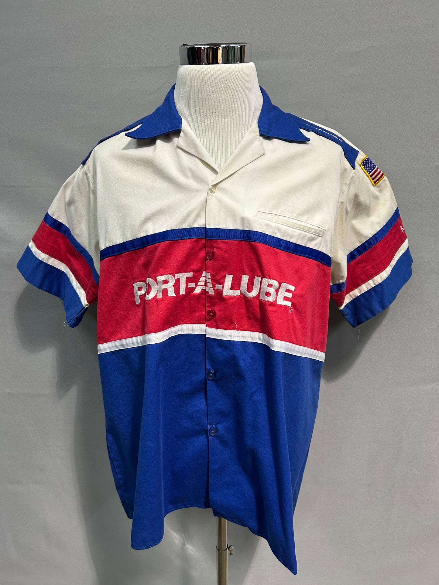 Dale Jarrett #32 Port A Lube Nascar Pit Crew Shirt Size XL