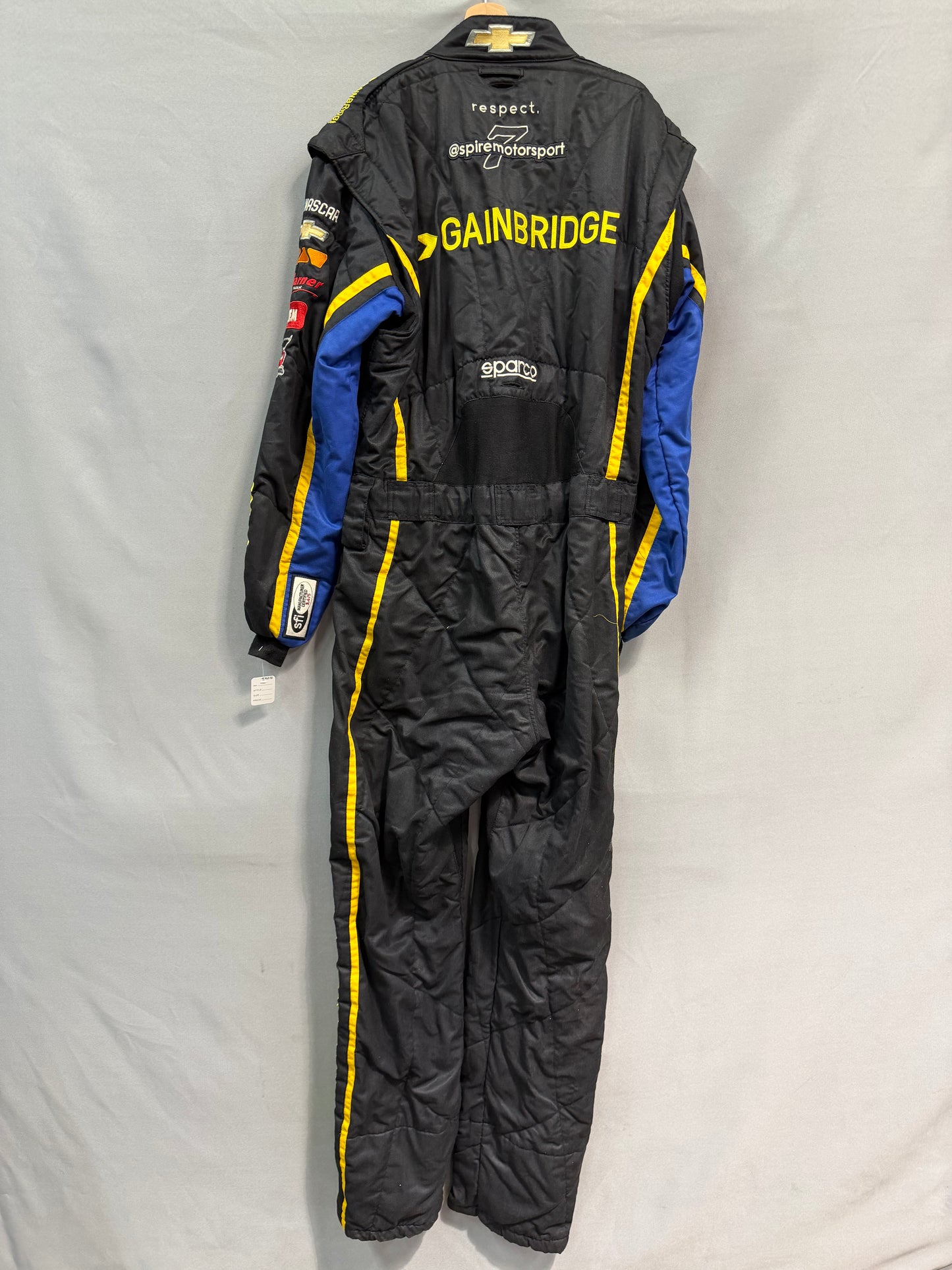 Corey Lajoie #7 2024 Gainbridge Nascar Crew Firesuit C-46 W-42 L-36