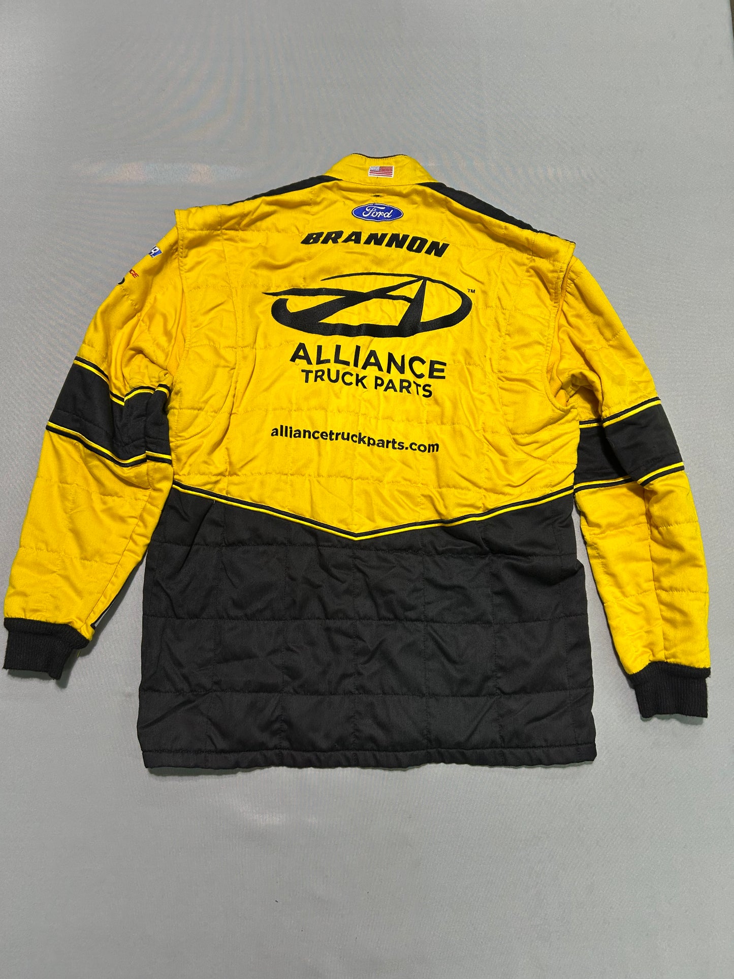 Brad Keselowski #2 Alliance Truck Parts Nascar 2 Piece Crew Firesuit C-50 W-48 L-30