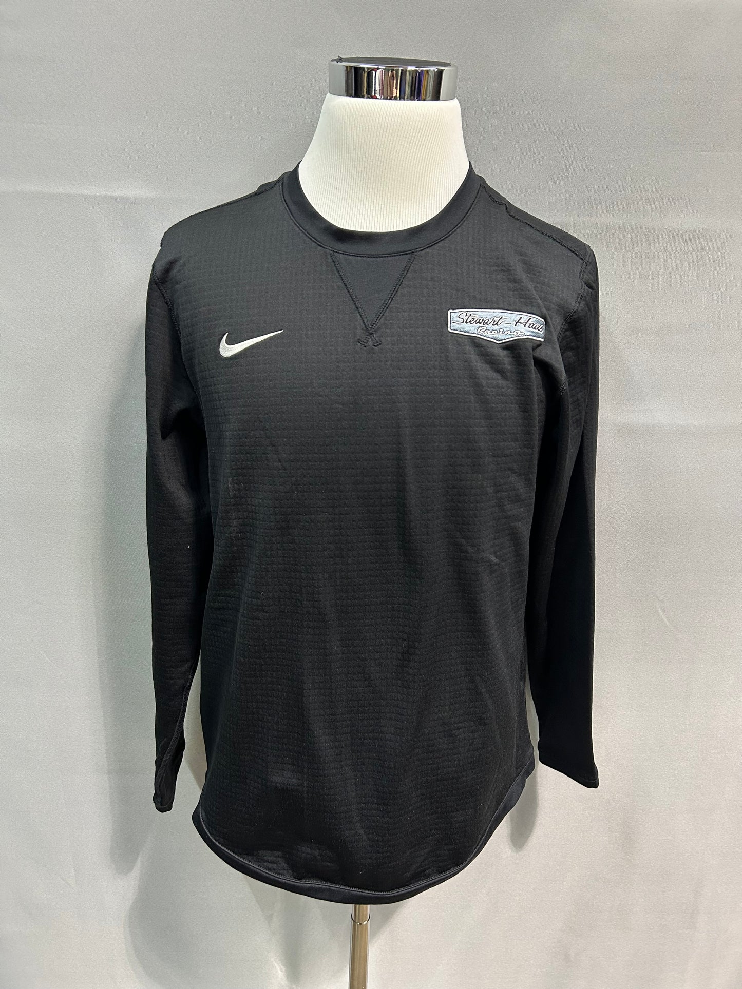 Stewart Haas Racing 2023 Nascar Team Issued Nike Crewneck Sweatshirt Size Large