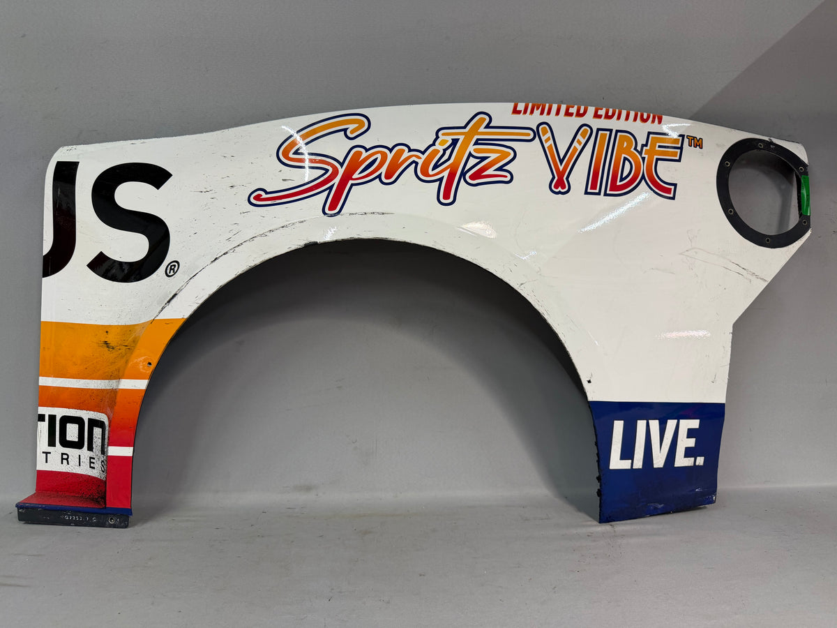 AJ Allmendinger #16 2025 Phoenix Celsius Spritz Vibe Nascar Quarter Panel