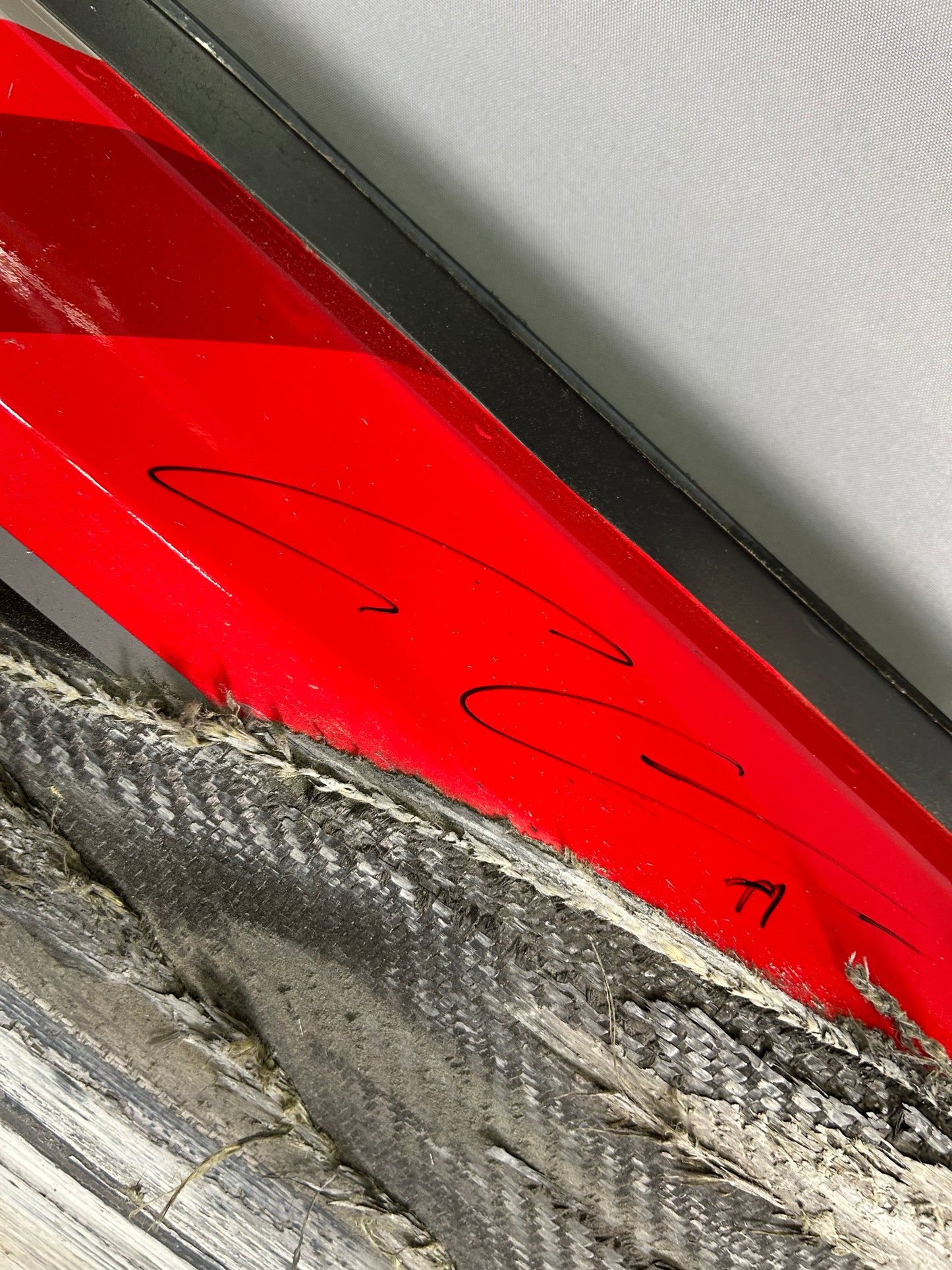 Cole Custer #41 2025 Autographed Haas Tooling Nascar Door Panel
