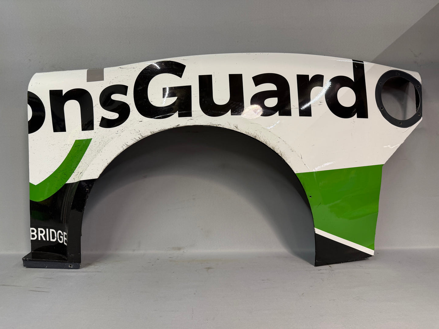 Justin Haley #7 2025 Kansas Nations Guard Nascar Quarter Panel