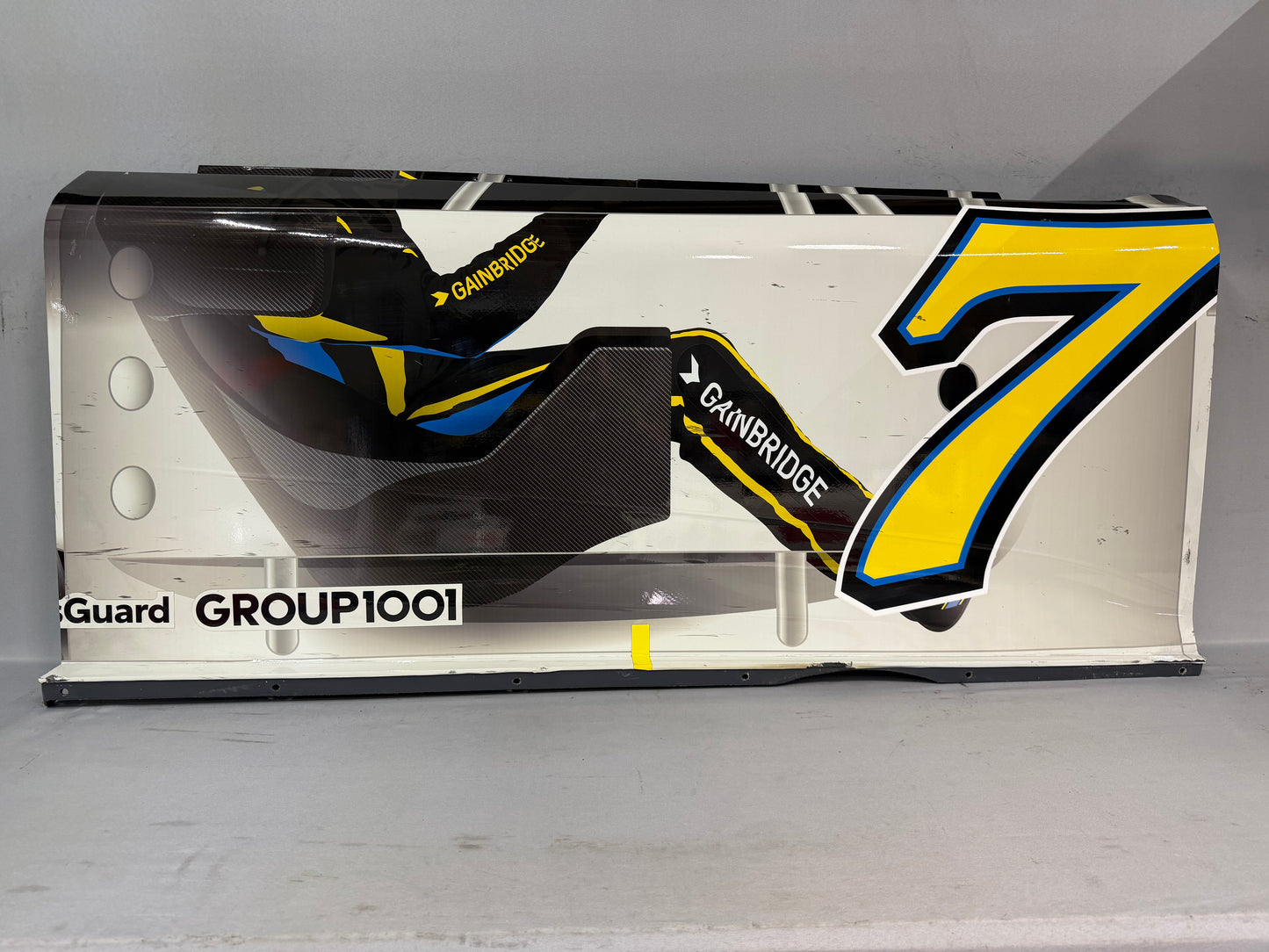 Justin Haley #7 2025 Charlotte Roval Gainbridge Assists Nascar Door Panel