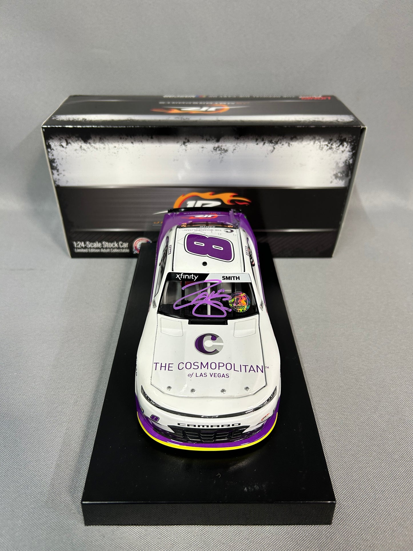 Zane Smith #8 2019 Autographed Cosmopolitan Of Las Vegas Nascar Diecast