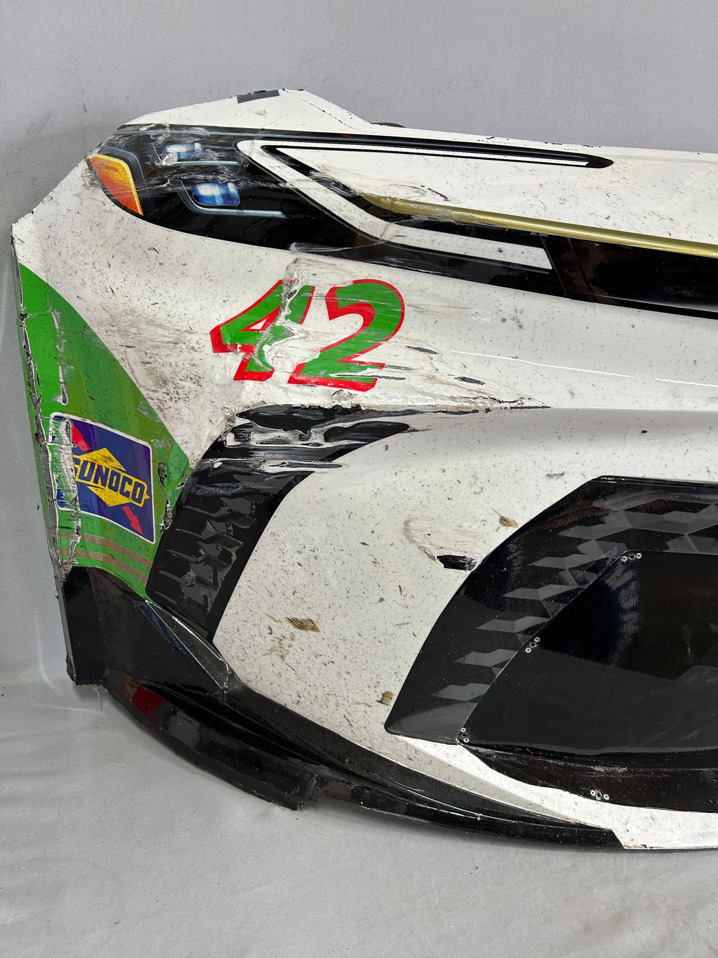 John Hunter Nemechek #42 2025 Michigan Pye Barker Nascar Front Nose
