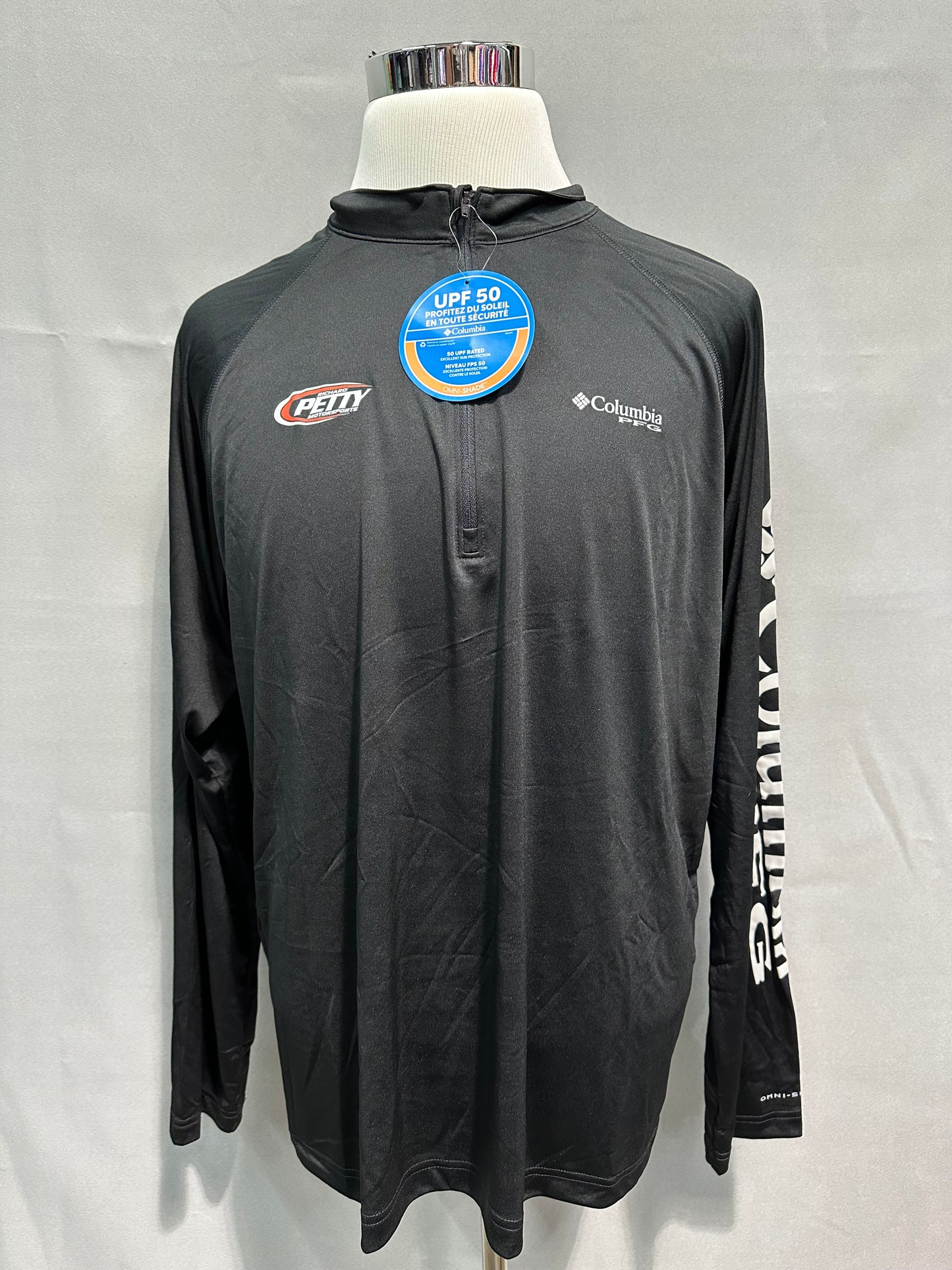 Richard Petty Motorsports Nascar Team Issued Columbia 1/4 Zip