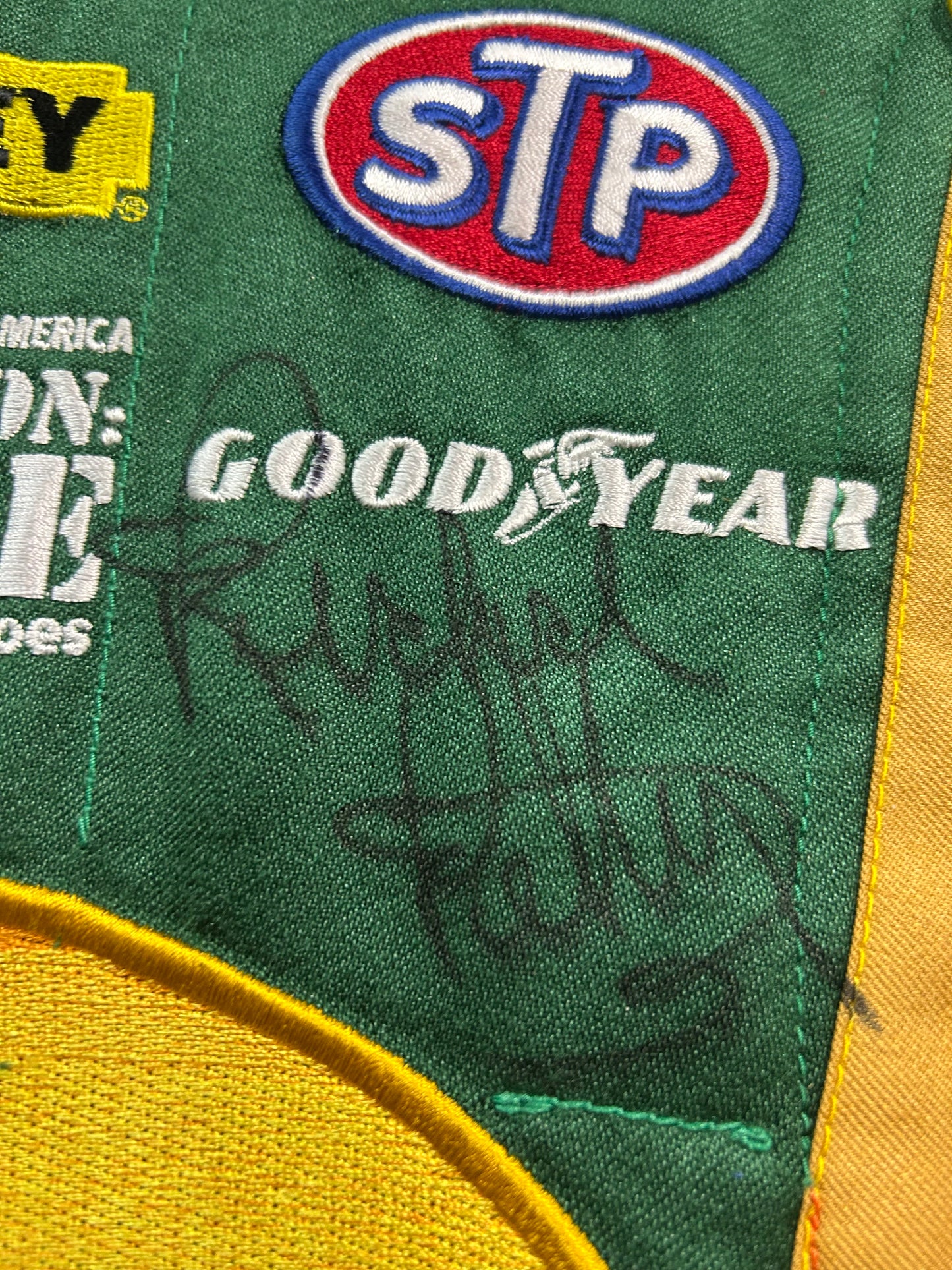 Aric Almirola #43 2013 Autographed Eckrich Nascar Driver Firesuit