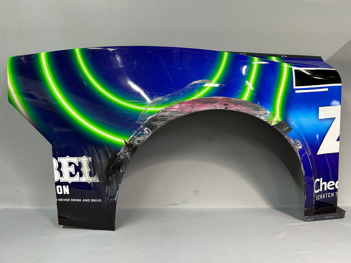 Kyle Busch #8 2025 Bowman Gray Clash Zone Nascar Quarter Panel