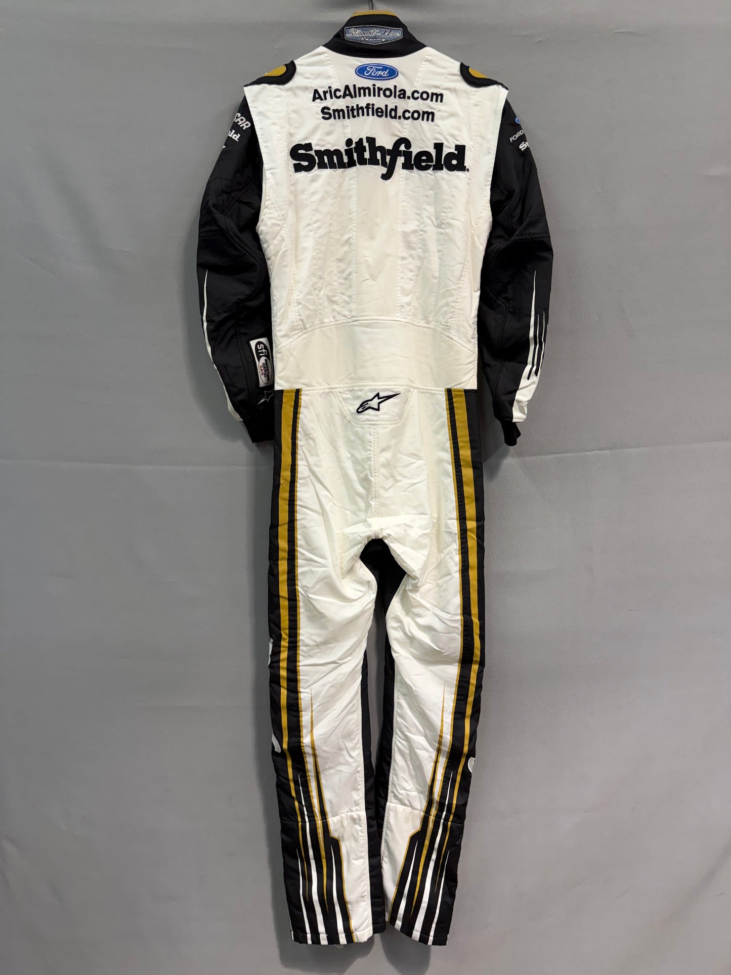 Aric Almirola #10 2022 Smithfield Nascar Autographed Driver Firesuit