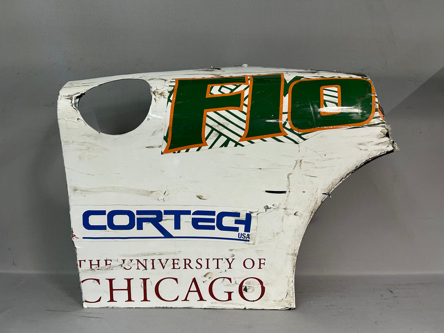 Andre Castro #35 2025 Chicago Flood Nascar Quarter Panel