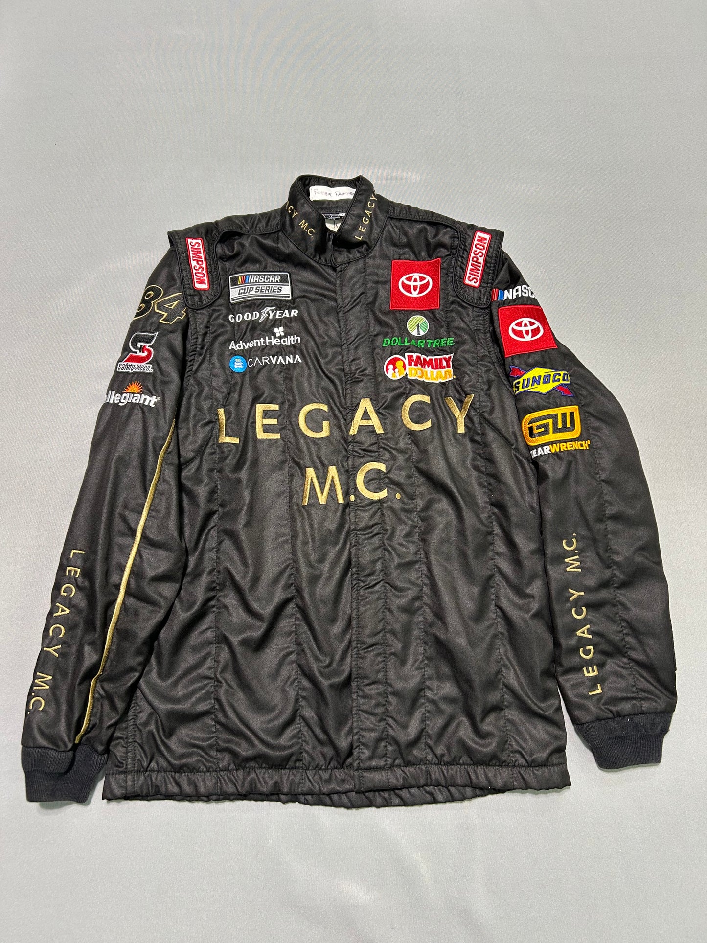 Jimmie Johnson #84 2024 Legacy Motor Club Nascar 2 Piece Crew Firesuit C-44 W-32 L-32