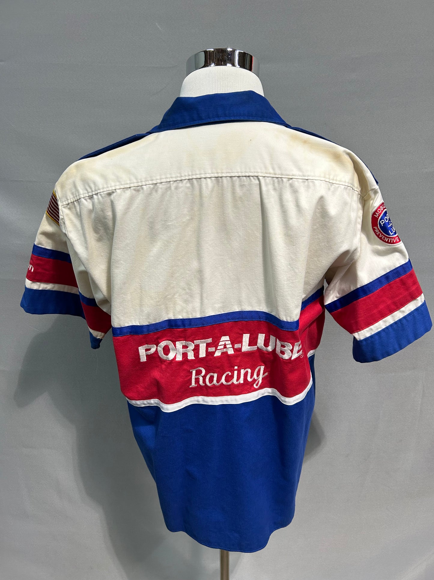 Dale Jarrett #32 Port A Lube Nascar Pit Crew Shirt Size XL