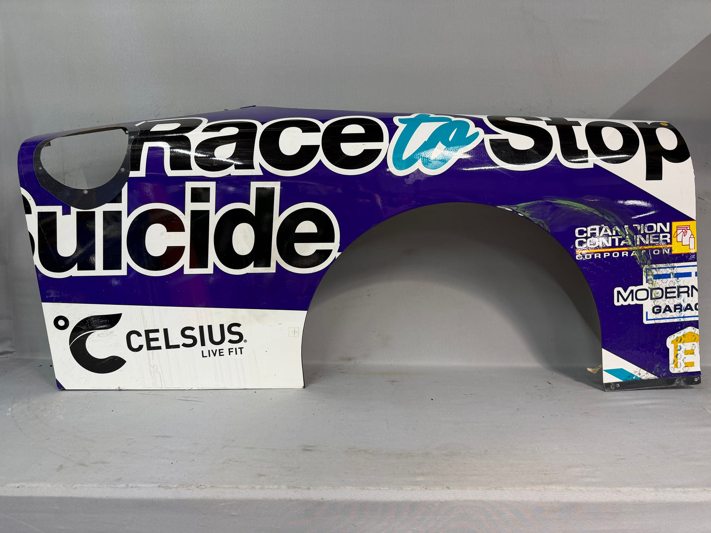 Daniel Dye #10 2025 Portland Gateway Race To Stop Suicide Nascar Quarter Panel