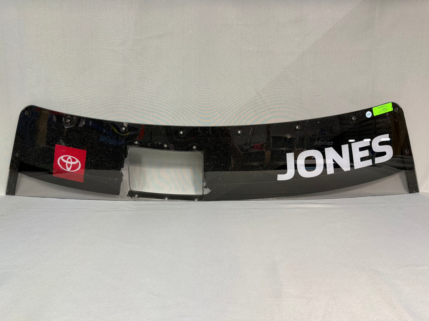 Erik Jones #43 2025 Kansas 2 Nascar Windshield Banner