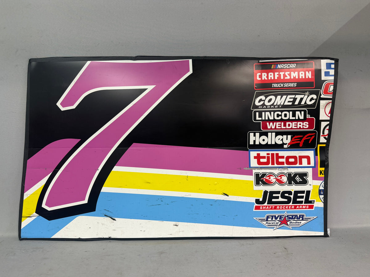 Connor Mosack #7 2026 New Hampshire Friends Of Jaclyn Nascar Door Panel
