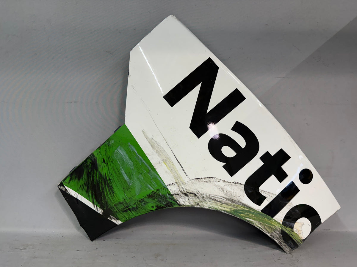 Justin Haley #7 2025 New Hampshire Nations Guard Nascar Partial Quarter Panel