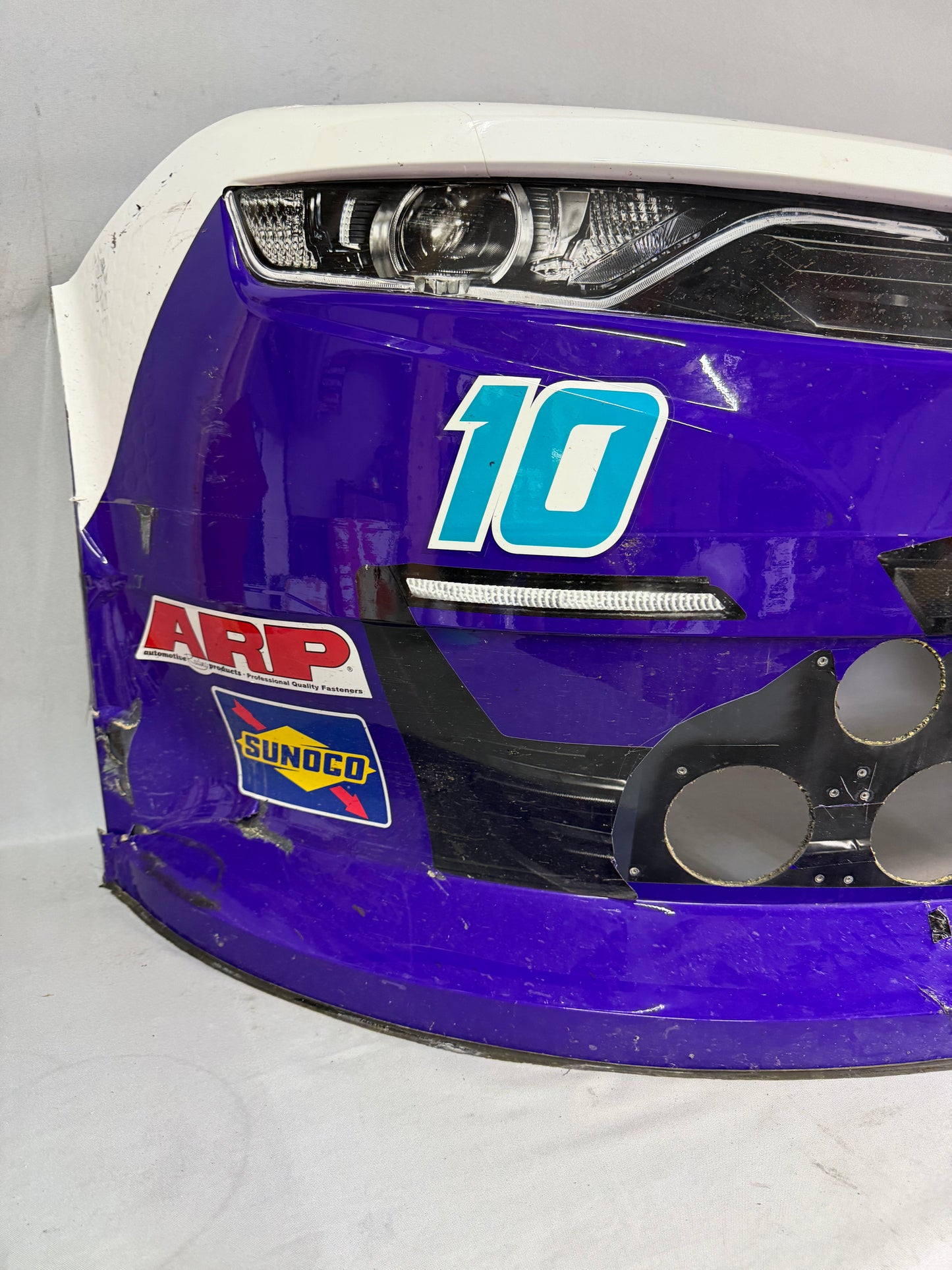 Daniel Dye #10 2025 Portland Race To Stop Suicide Nascar Front Nose