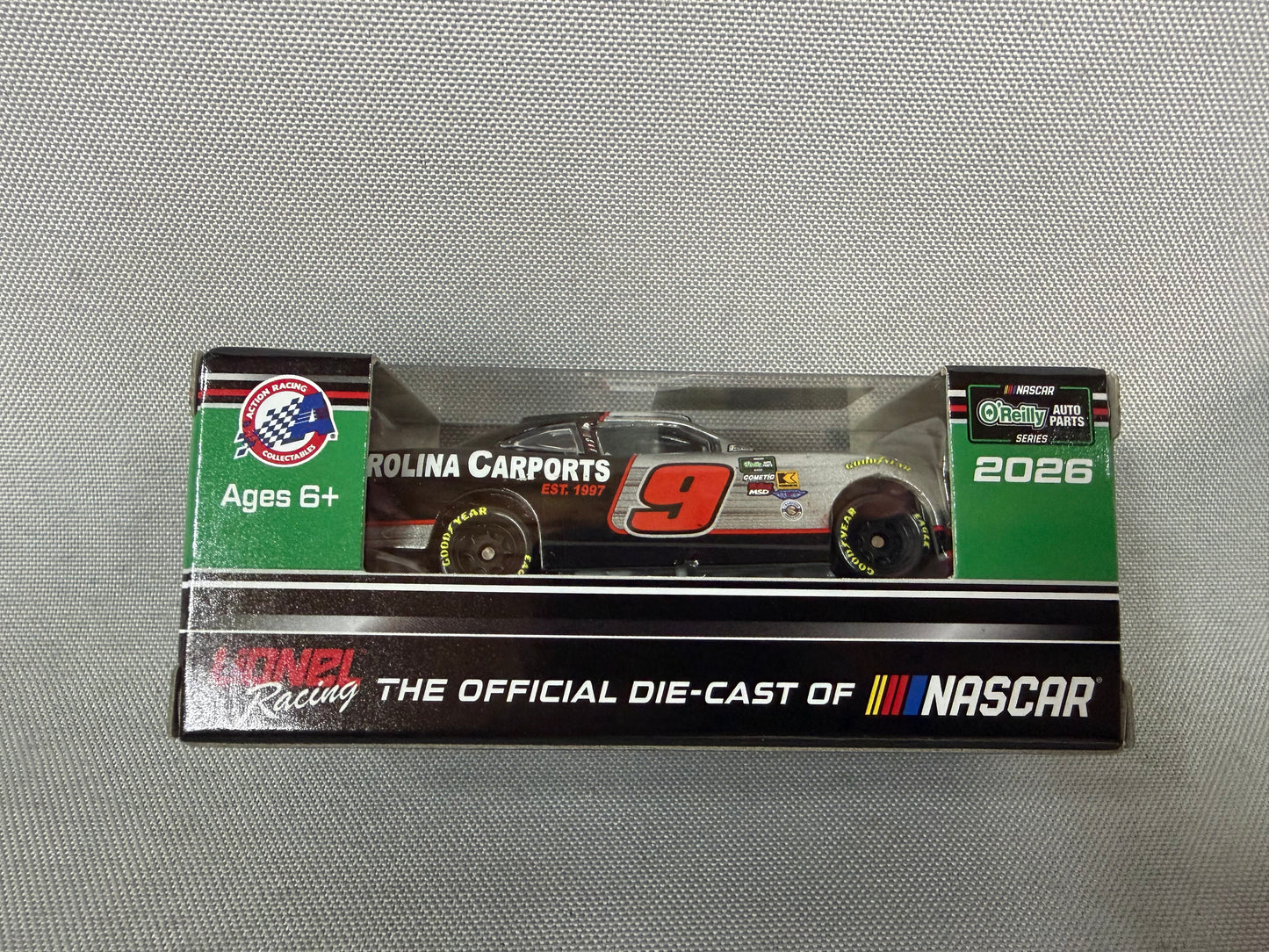 Ross Chastain #9 2026 Carolina Carports Nascar 1/64 Diecast