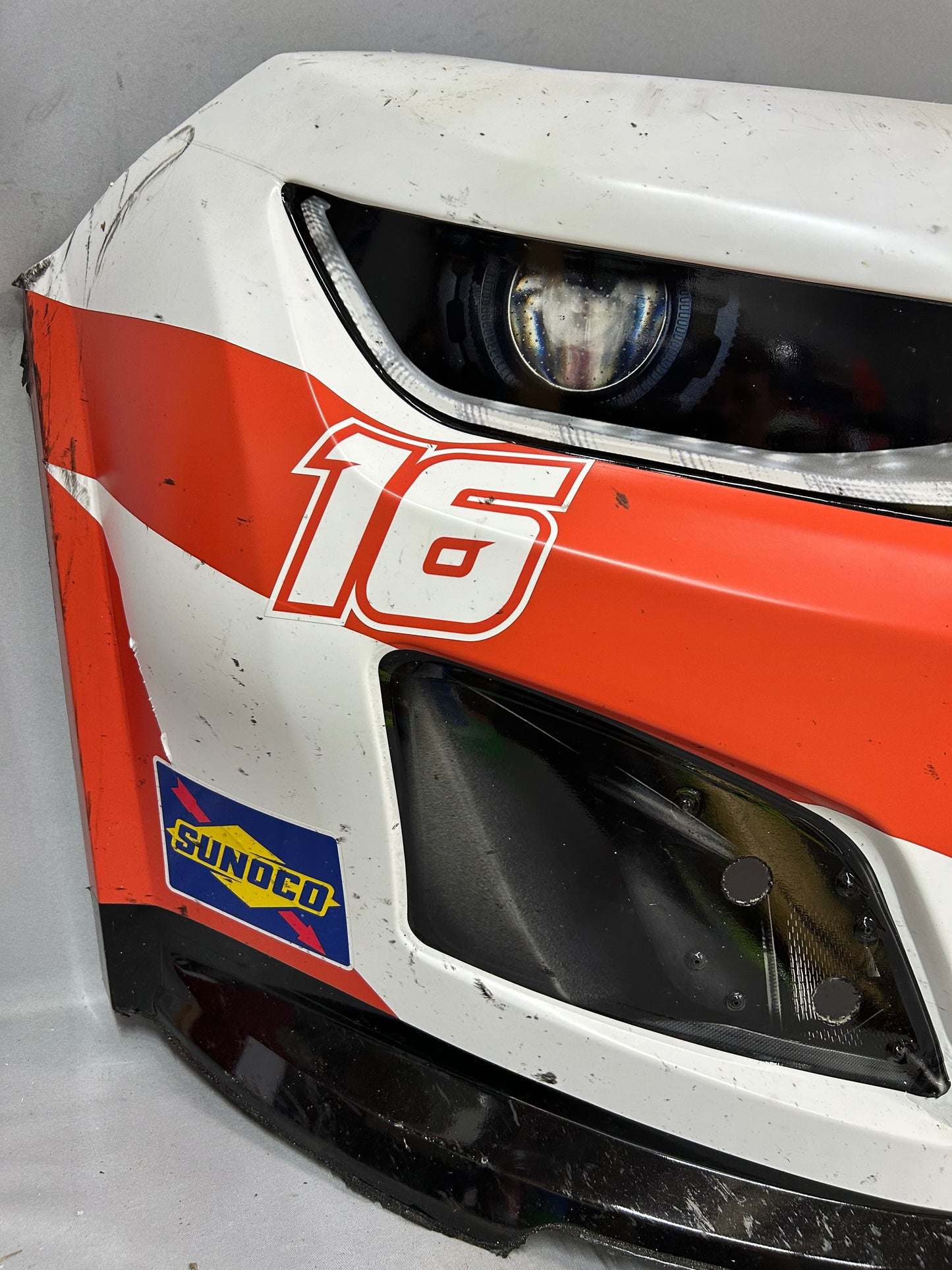 AJ Allmendinger #16 2025 Dover Campers Inn RV Nascar Front Nose