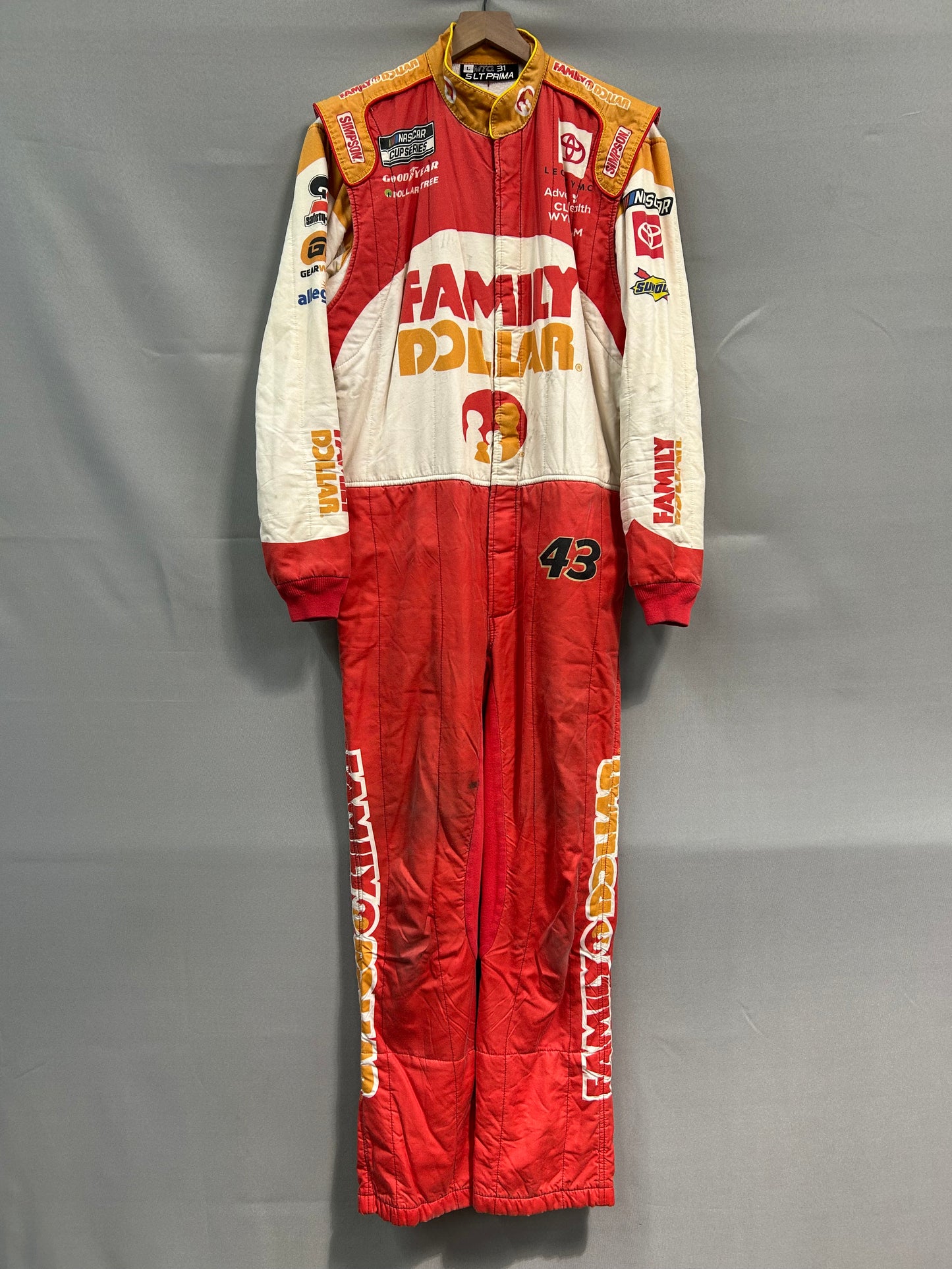 Erik Jones #43 2024 Family Dollar Nascar Crew Firesuit C-46 W-38 L-30