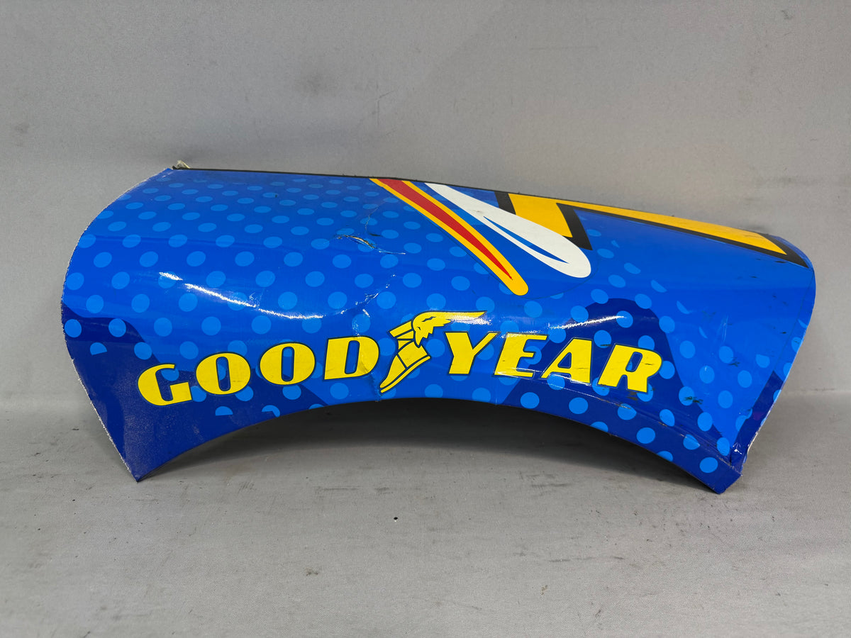 Lavar Scott #45 2026 Bristol 2 TruShine Car Wash Nascar Goodyear Fender