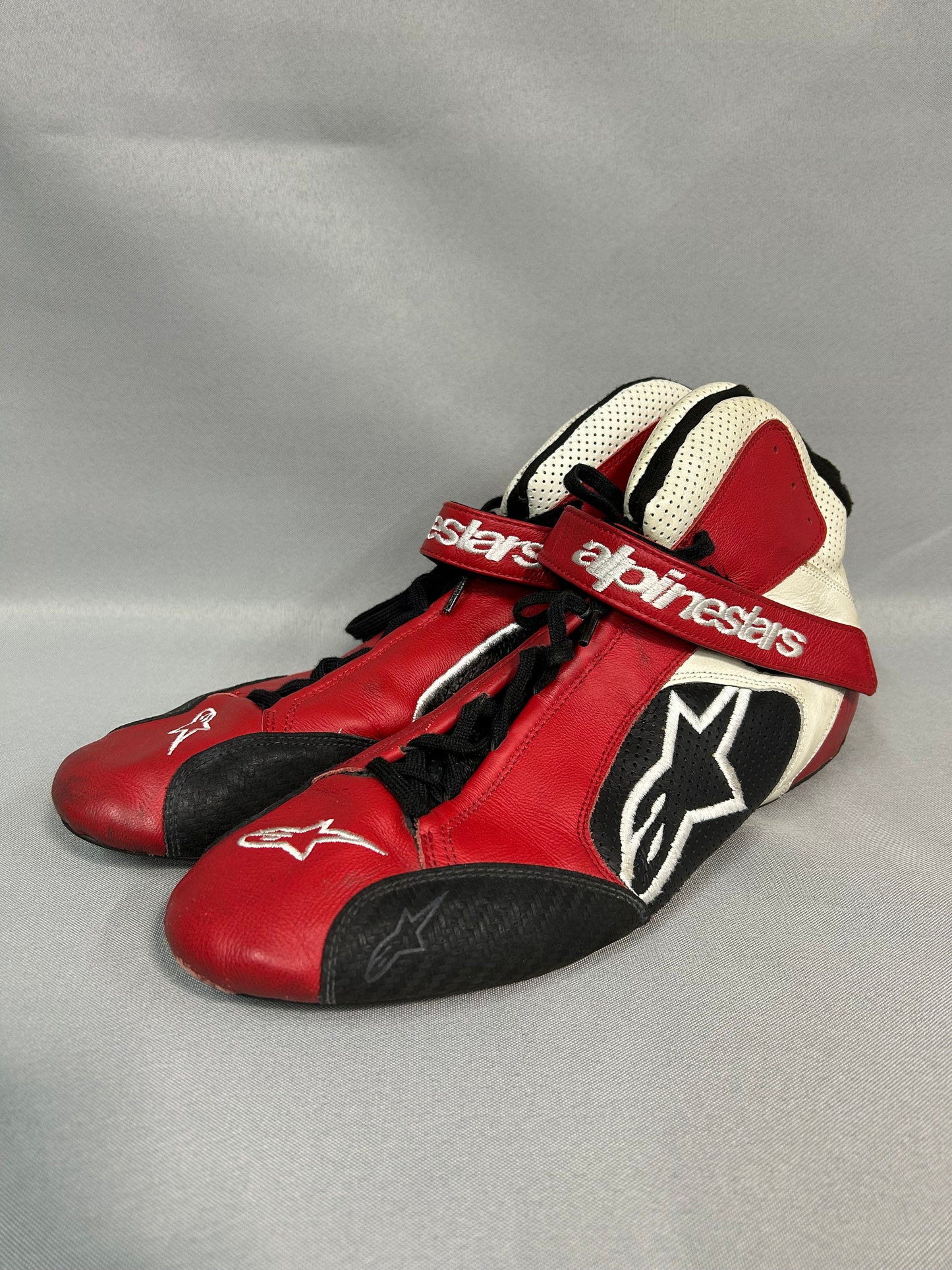 Aric Almirola #10 2022 Autographed Go Bowling Nascar Driver Shoes