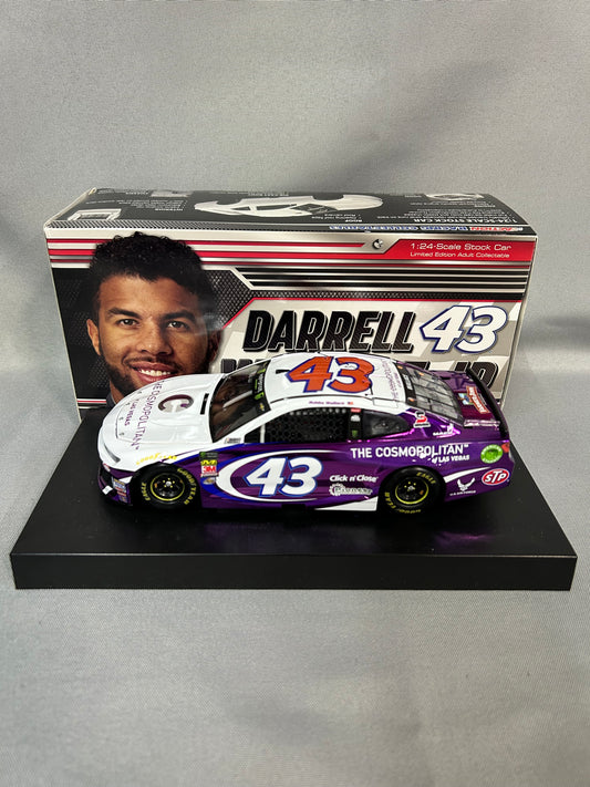 Bubba Wallace #43 2018 Cosmopolitan Las Vegas Color Chrome Nascar Diecast